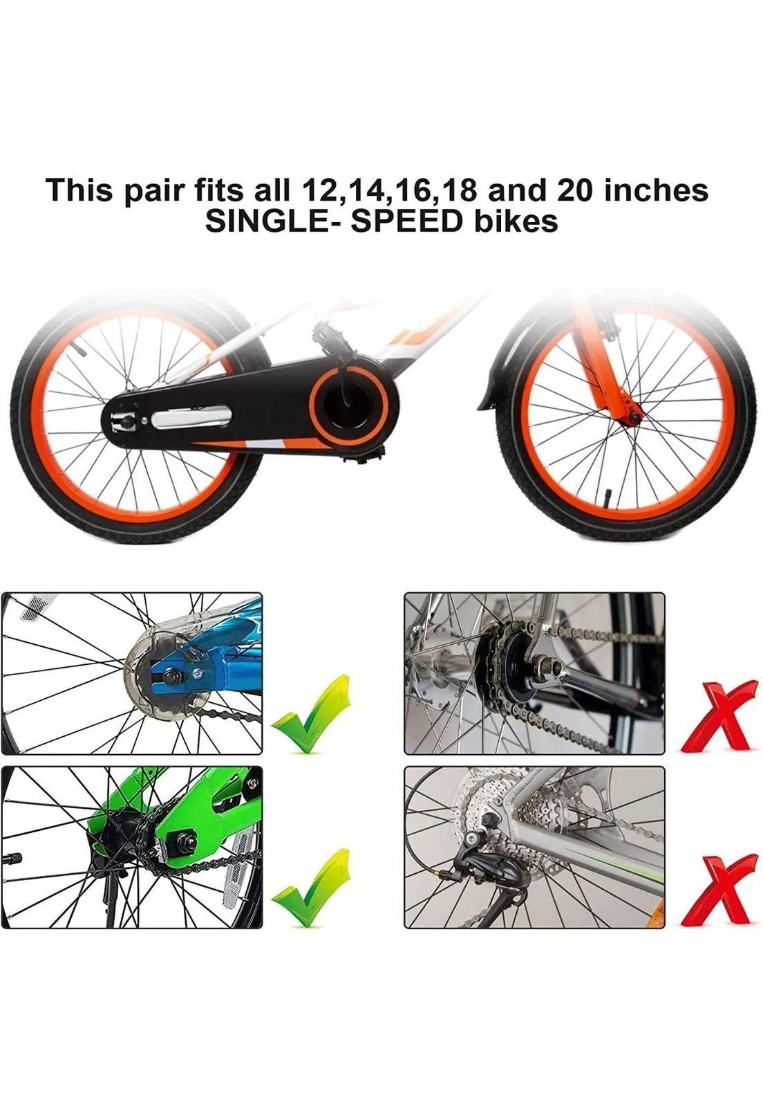 Ruedas Estabilizadores Ajustables Para Bicicleta Aro 12-16-3