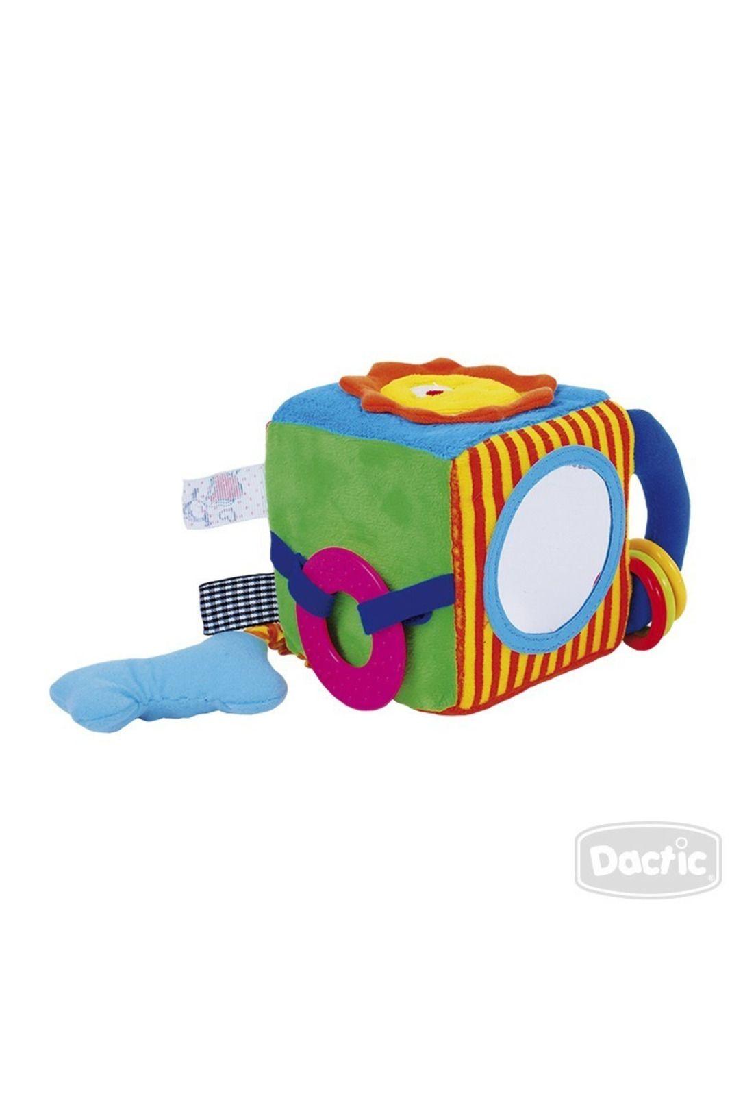 Juguete Sensorial Cubo Interactivo de Tela Dactic-0