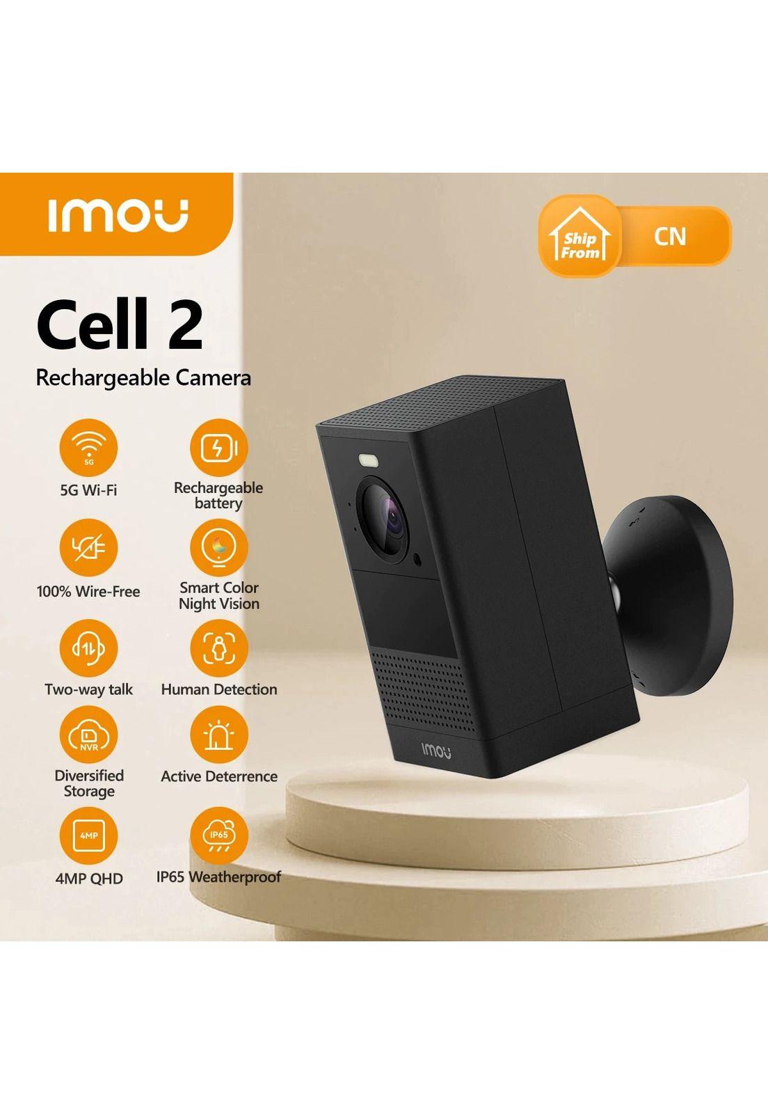 Camara Seguridad IP Imou 4mp Bateria Audiob 2.4/5ghz-3