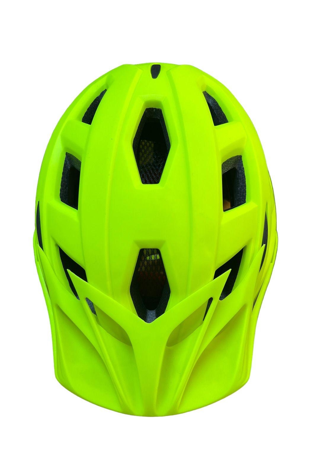 Casco Bicicleta MTB MainZ Amarillo-4
