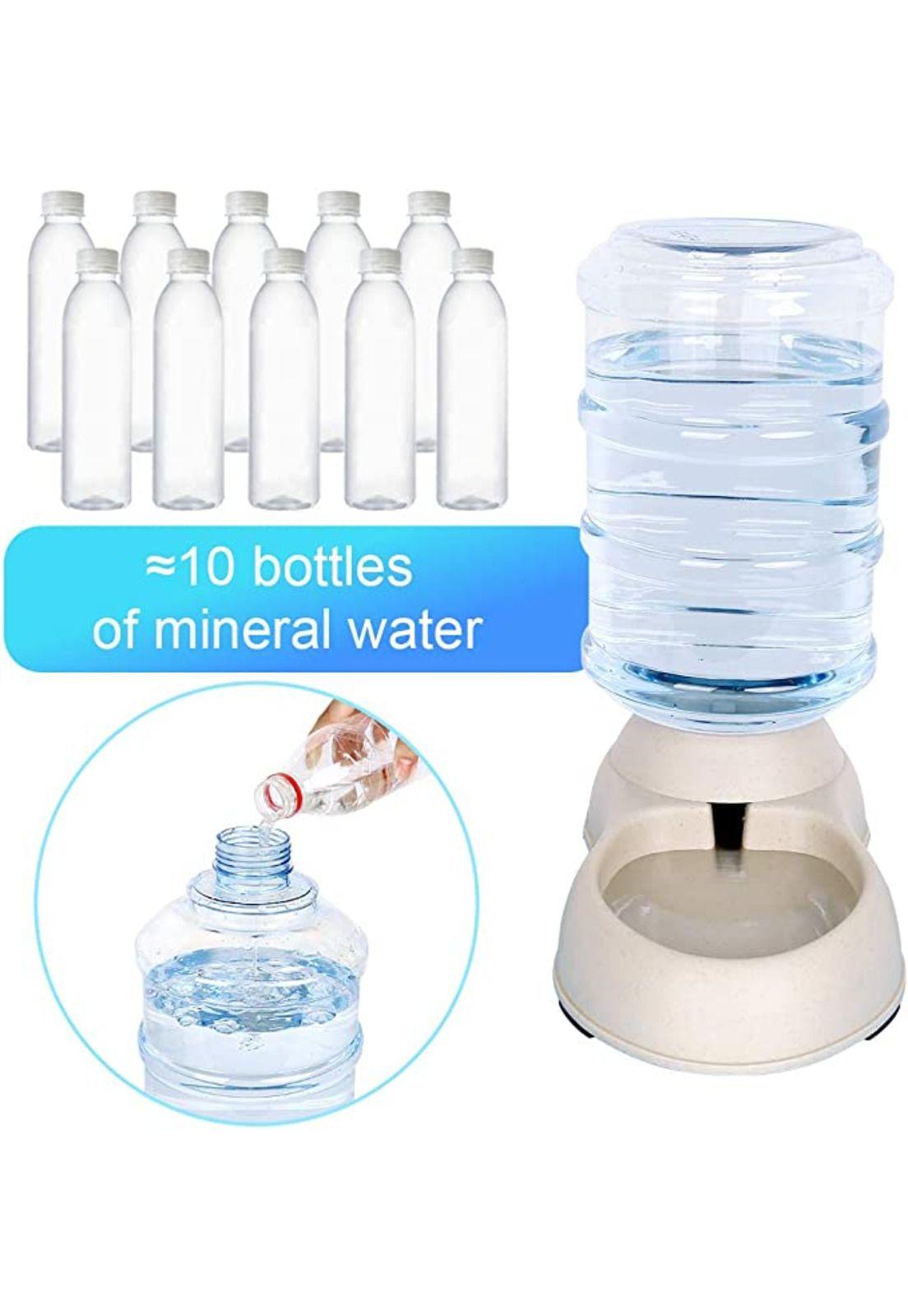 Dispensador Agua Mascotas Perro Gato 3.8 L Automatico-1