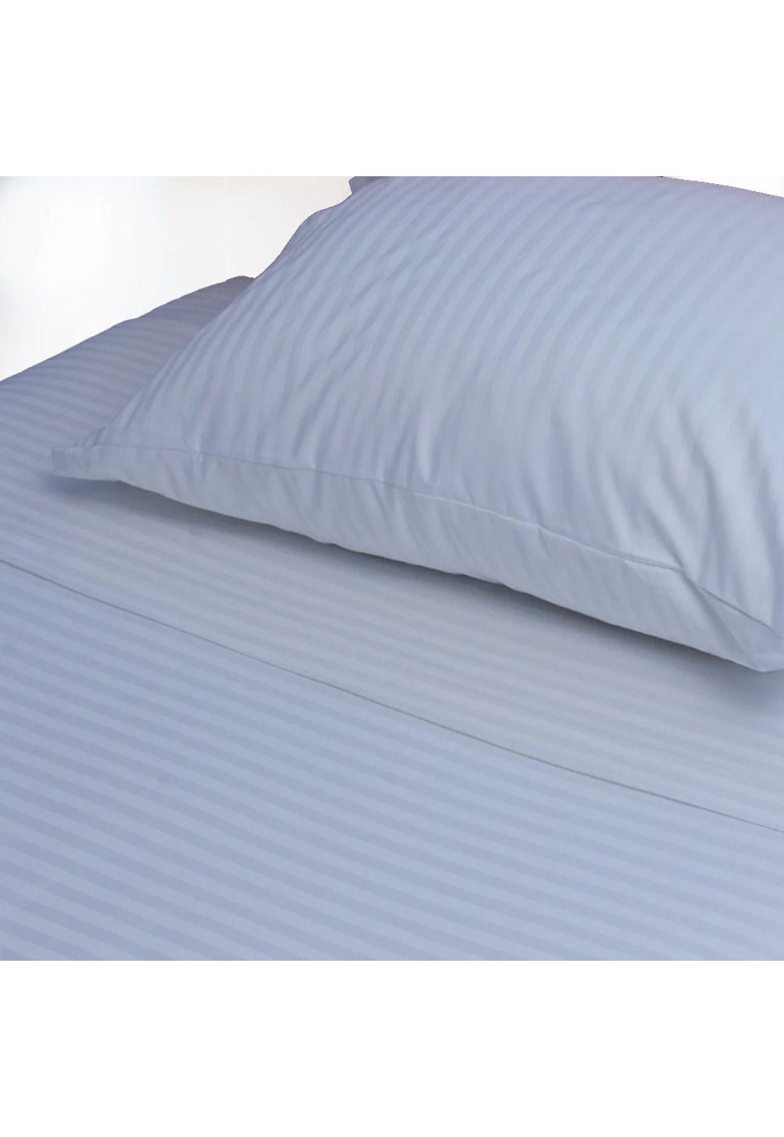 Juego de Sábanas 1 1/2 Plaza 240 Hilos 3 Piezas-0
