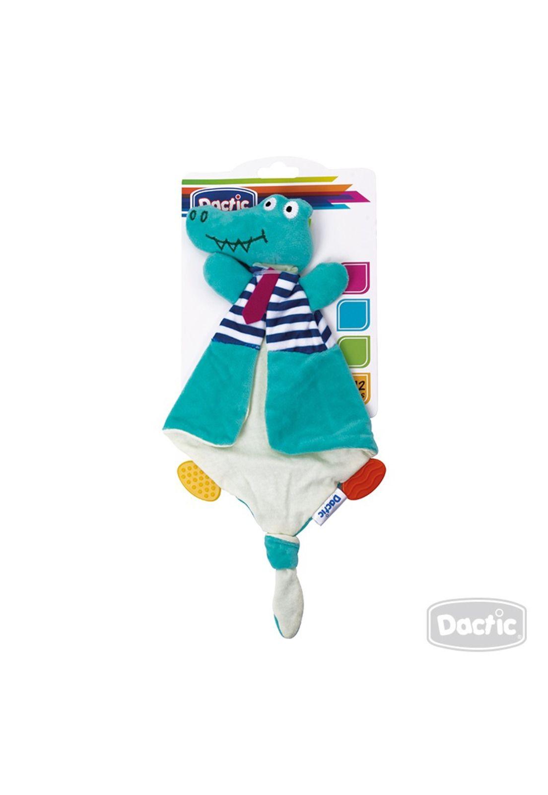 Juguete Sensorial Tuto Apego Plush Cocodrilo Sonajero Dactic-1