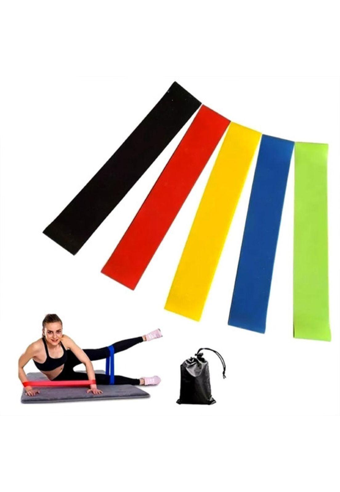 Set De 5 Bandas Elásticas De Ejercicios | Crossfit-3