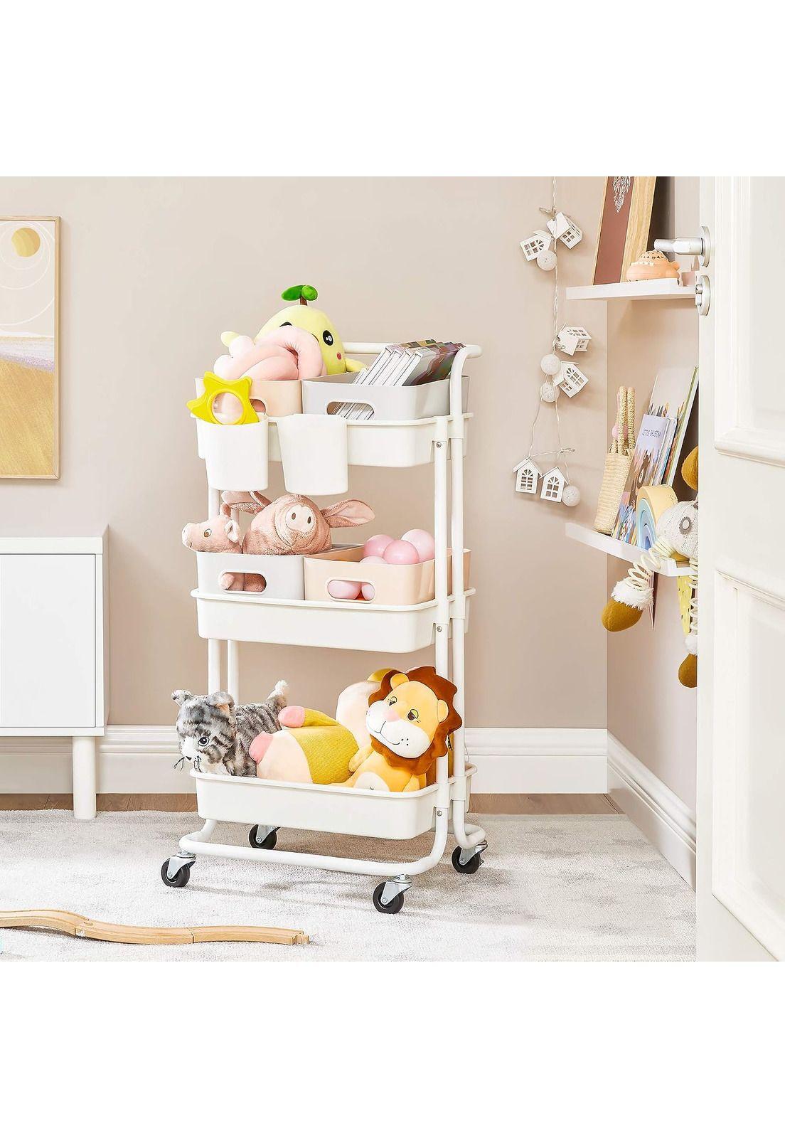 Carro Organizador Songmics 3 Niveles Con Ruedas Cocina-2