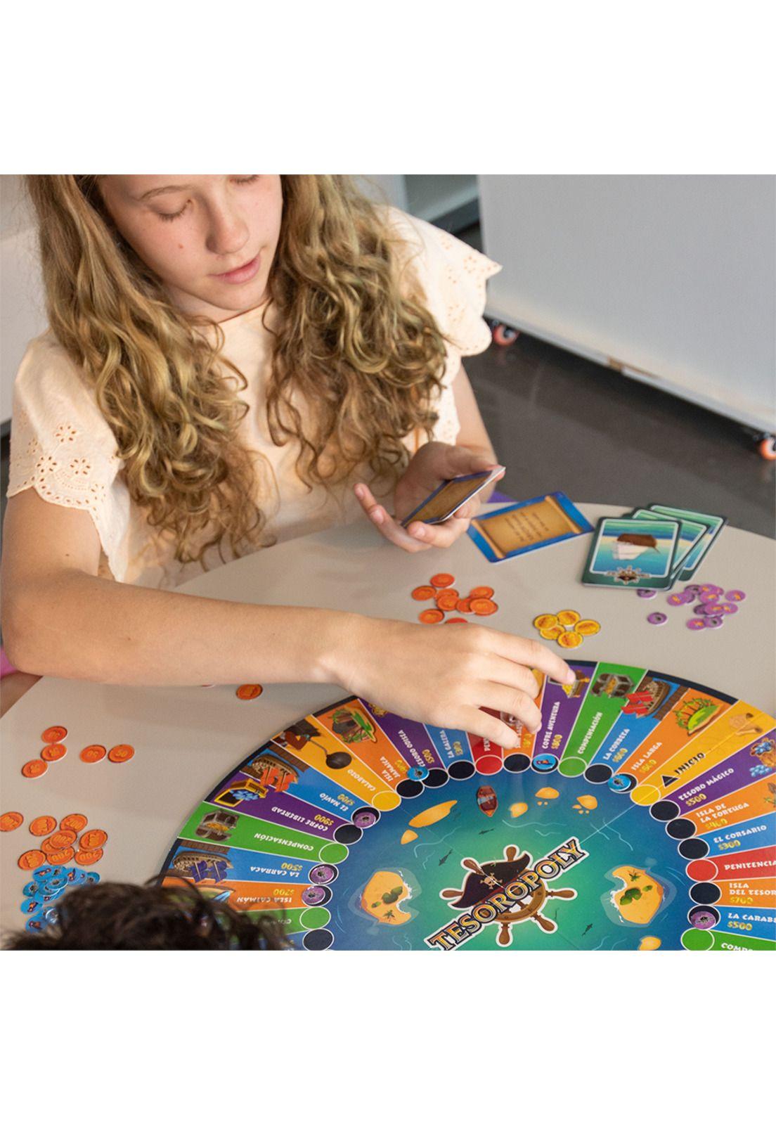 Juego De Mesa Tesoropoly +8 Años Dactic-3