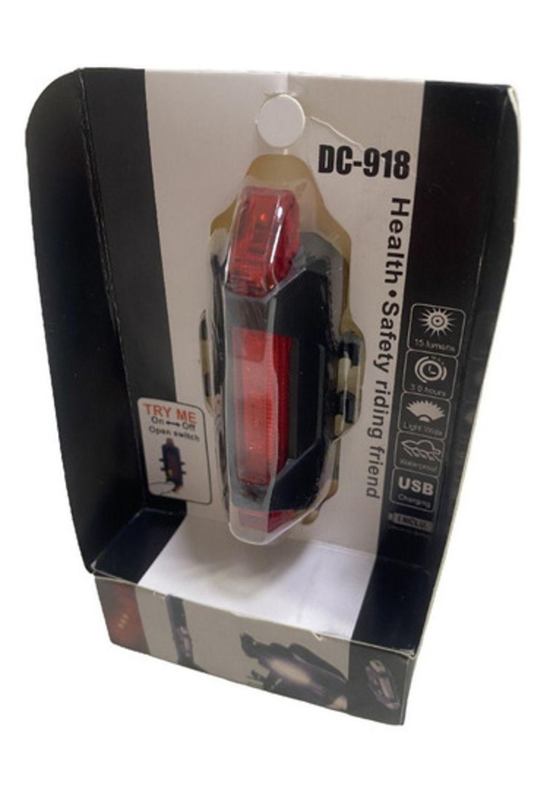 Luz Bicicleta Trasera Recargable Usb-4