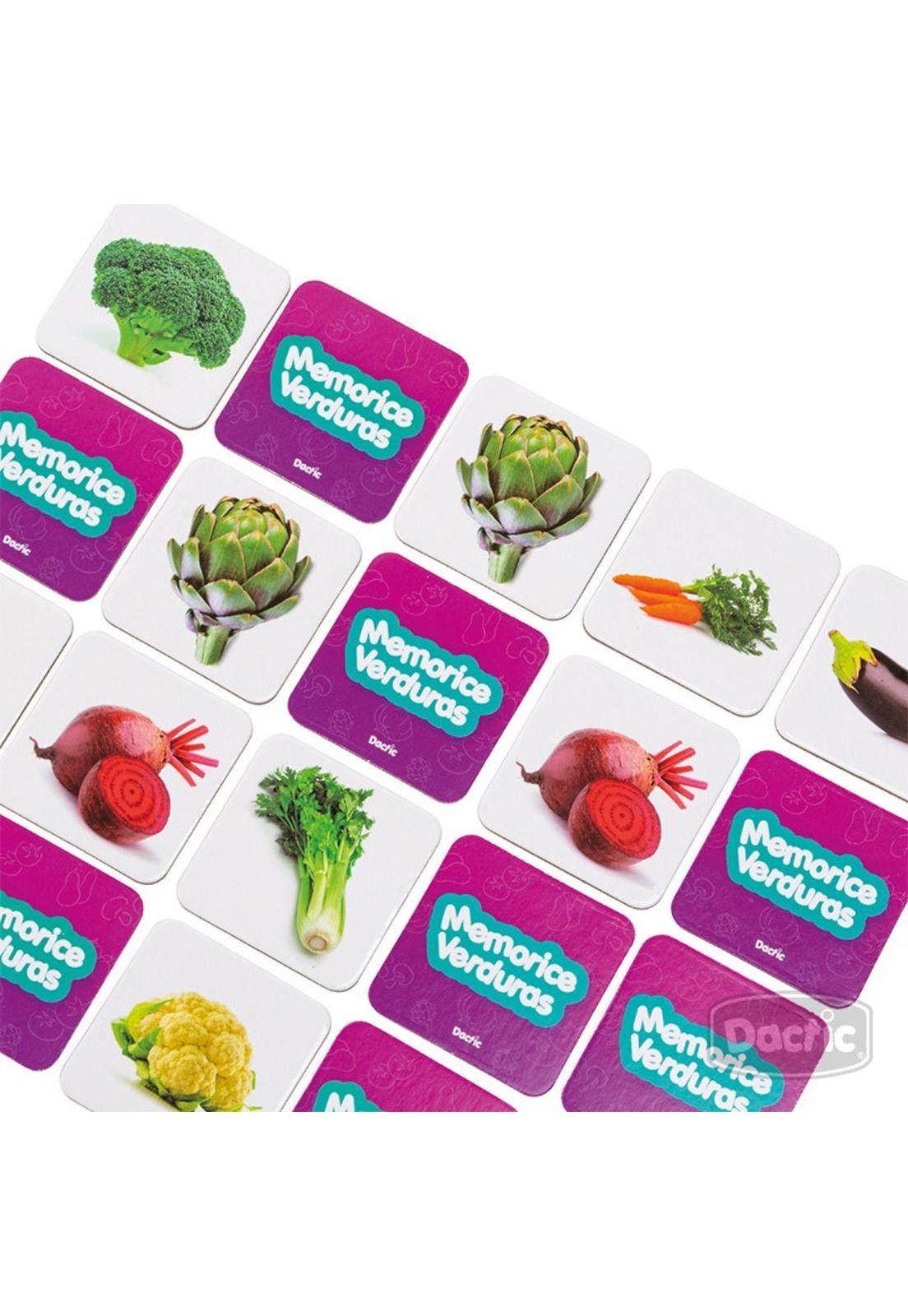 Memorice de Verduras: Juego Educativo para Niños-2
