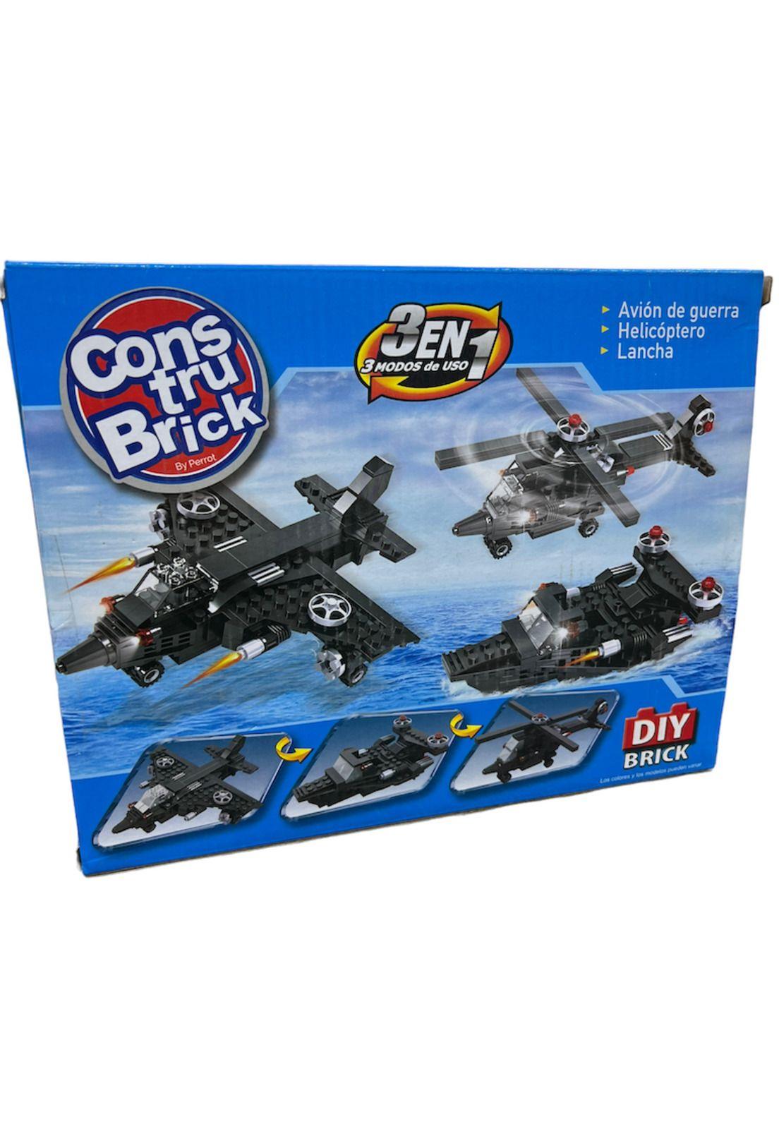 Juego Constru Brick Avion 3 En 1 | Lego Compatible-4