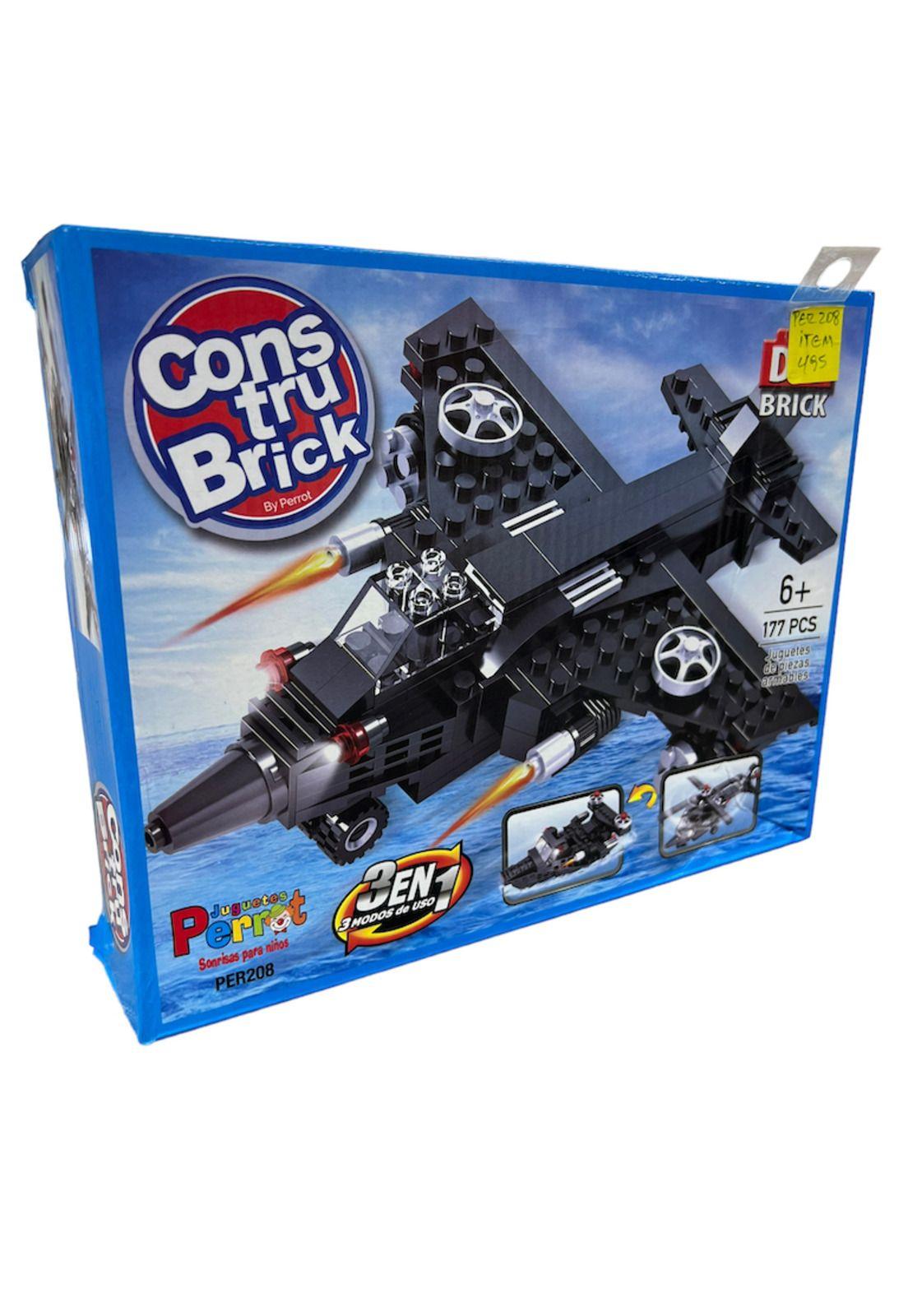 Juego Constru Brick Avion 3 En 1 | Lego Compatible-5