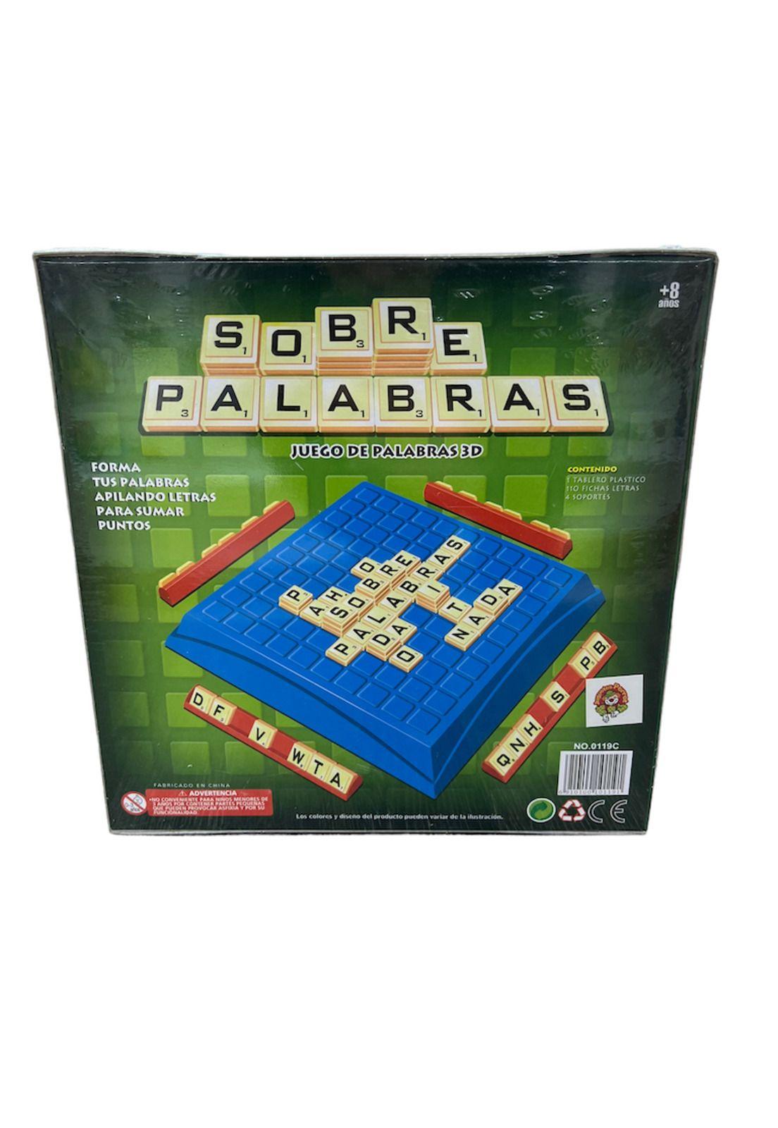 Juego De Mesa Sobre Palabras-1