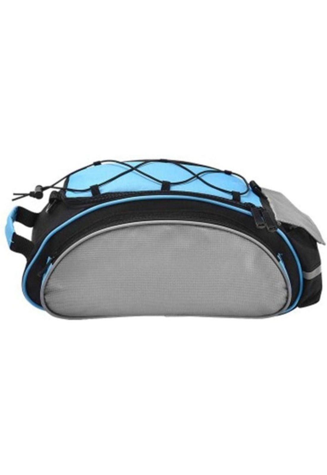 Bolso Parrilla Para Bicicleta Roswheel Azul-2