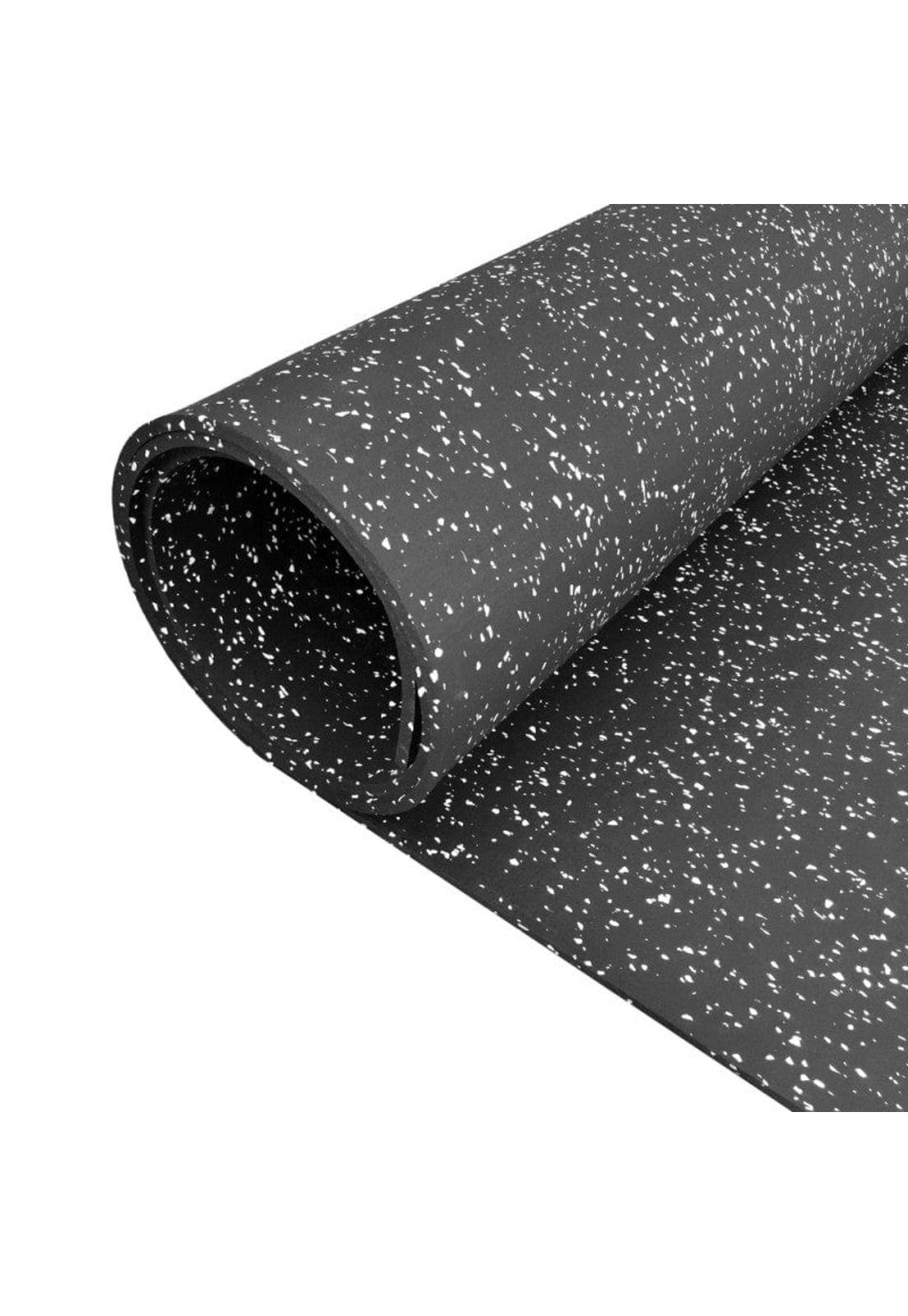 Piso Caucho Rollo Gimnasio 10 Metros Ancho 2.5Cm-2