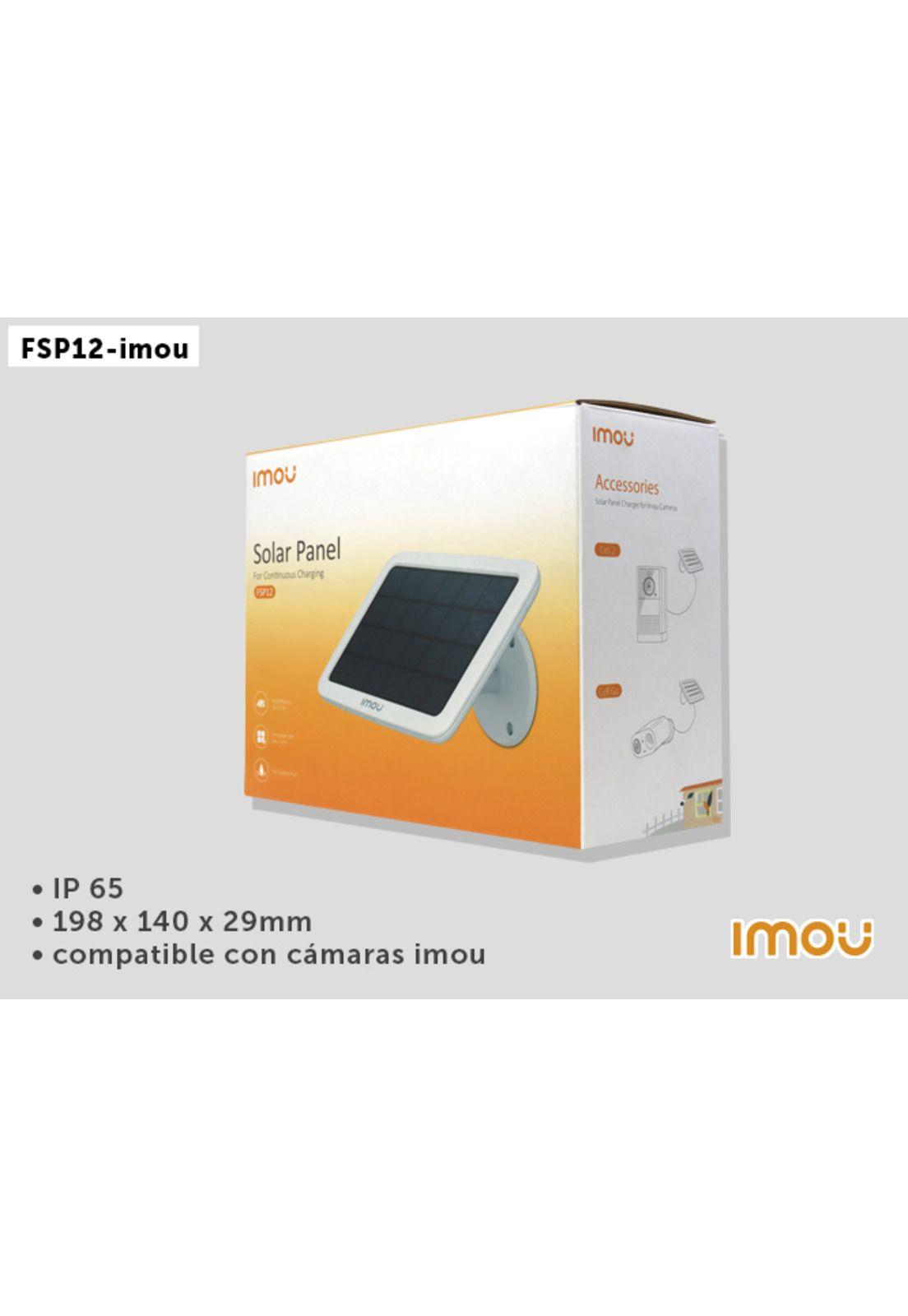 Panel Solar IMOU Cargador Camara Cell Go IPC-B32N-1