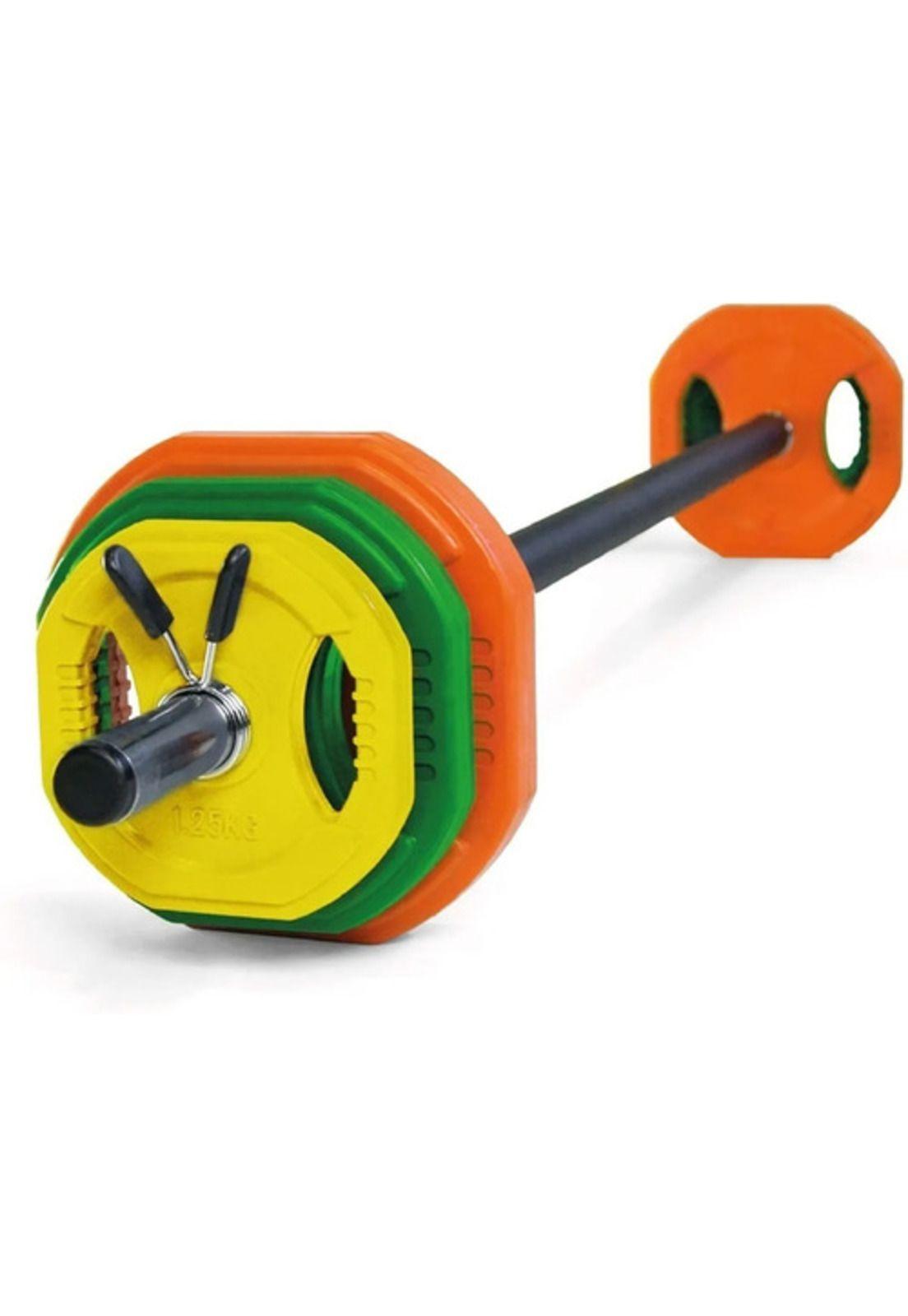 Kit Barra Y Discos (total 20kg) Body Pump Premium-0