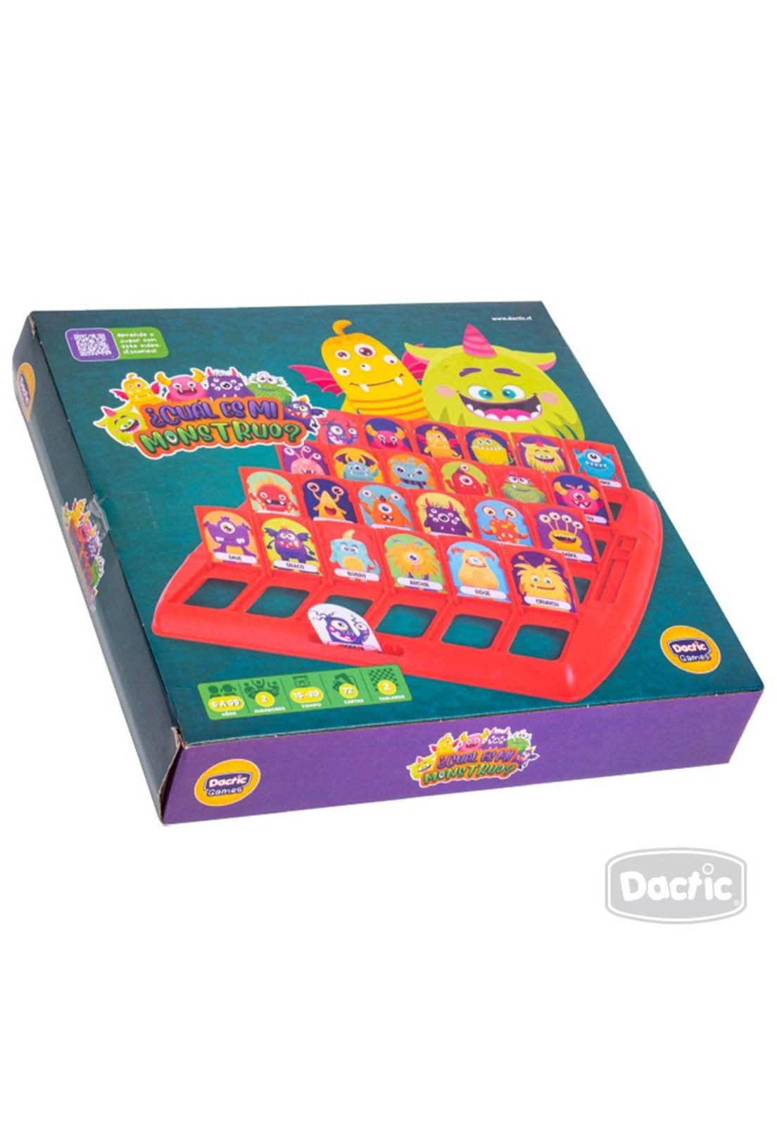 Juego de Mesa ¿Cual es mi Mounstro? Dactic-2