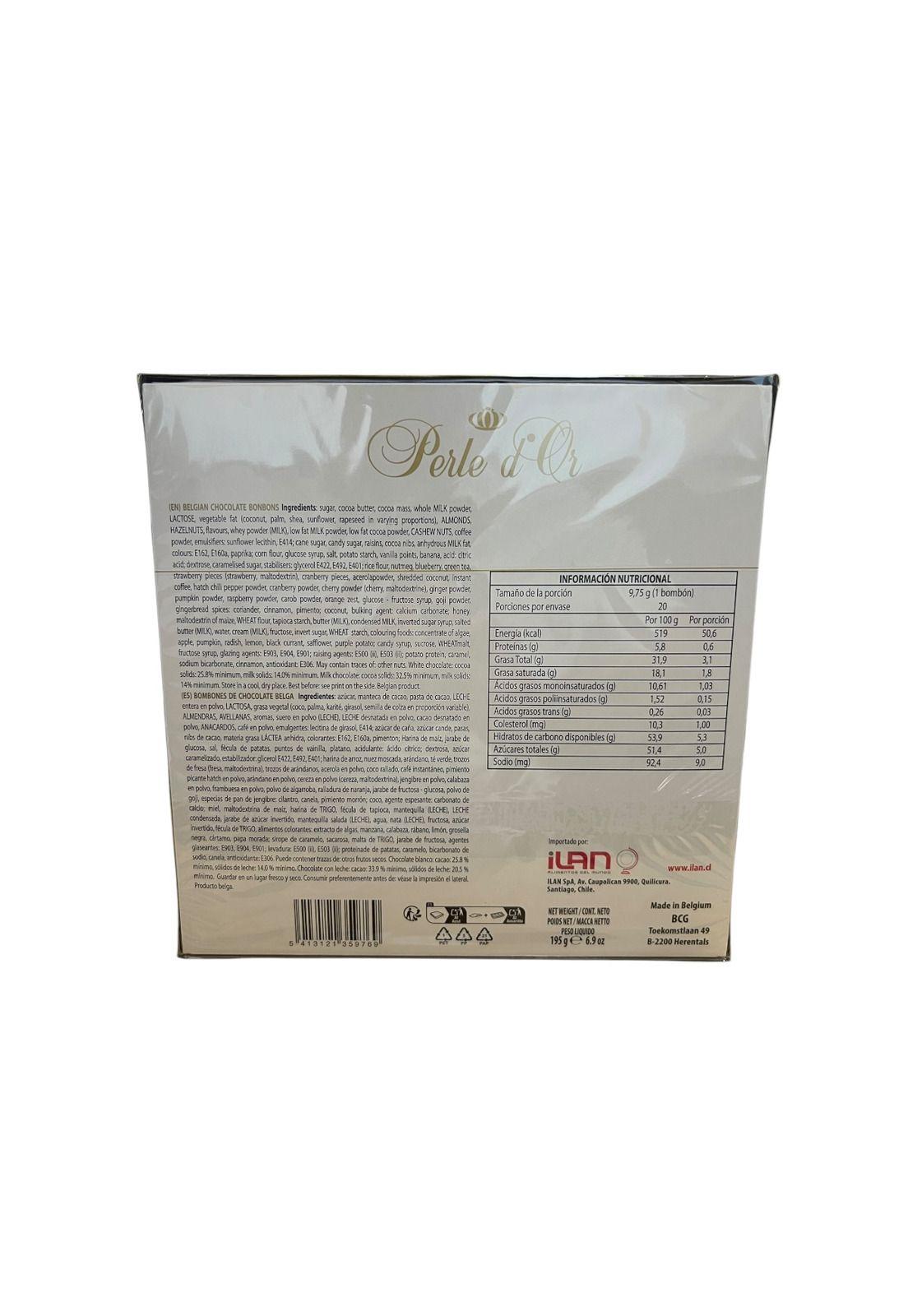 Bombones De Chocolates Belgian Seashells Perle d'Or 195G-2