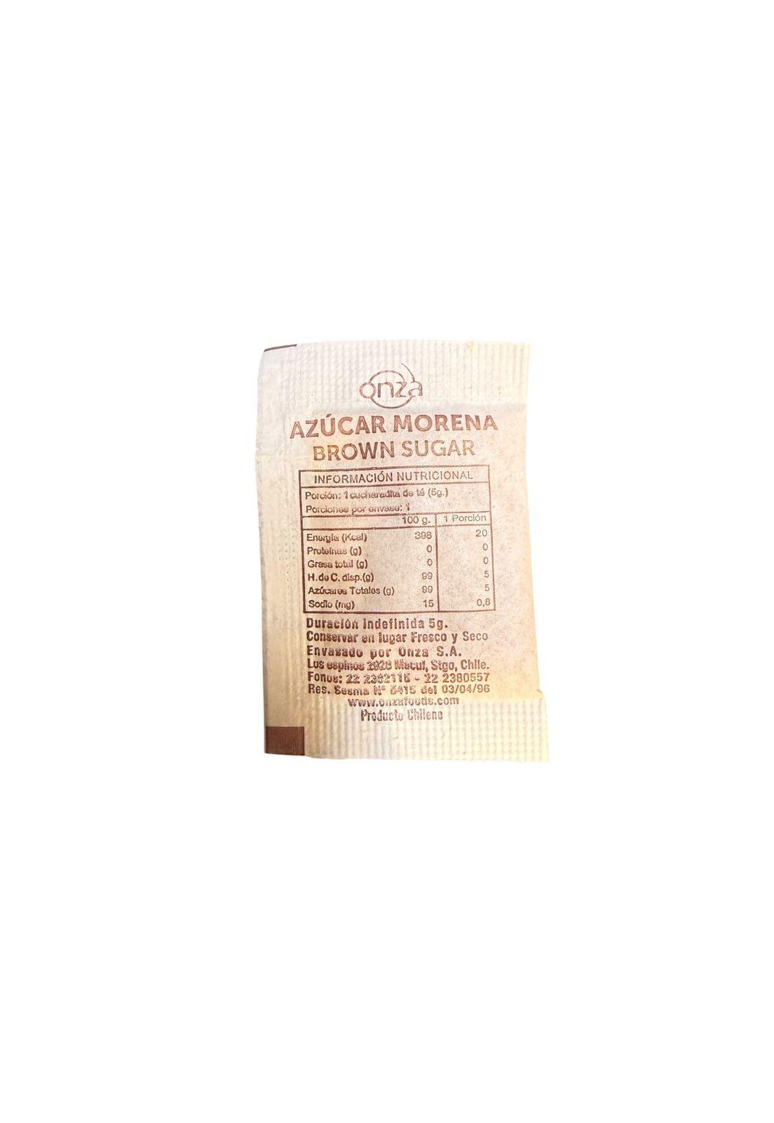 Sachet Azucar Rubia | Morena 5 gr 1000 un-2