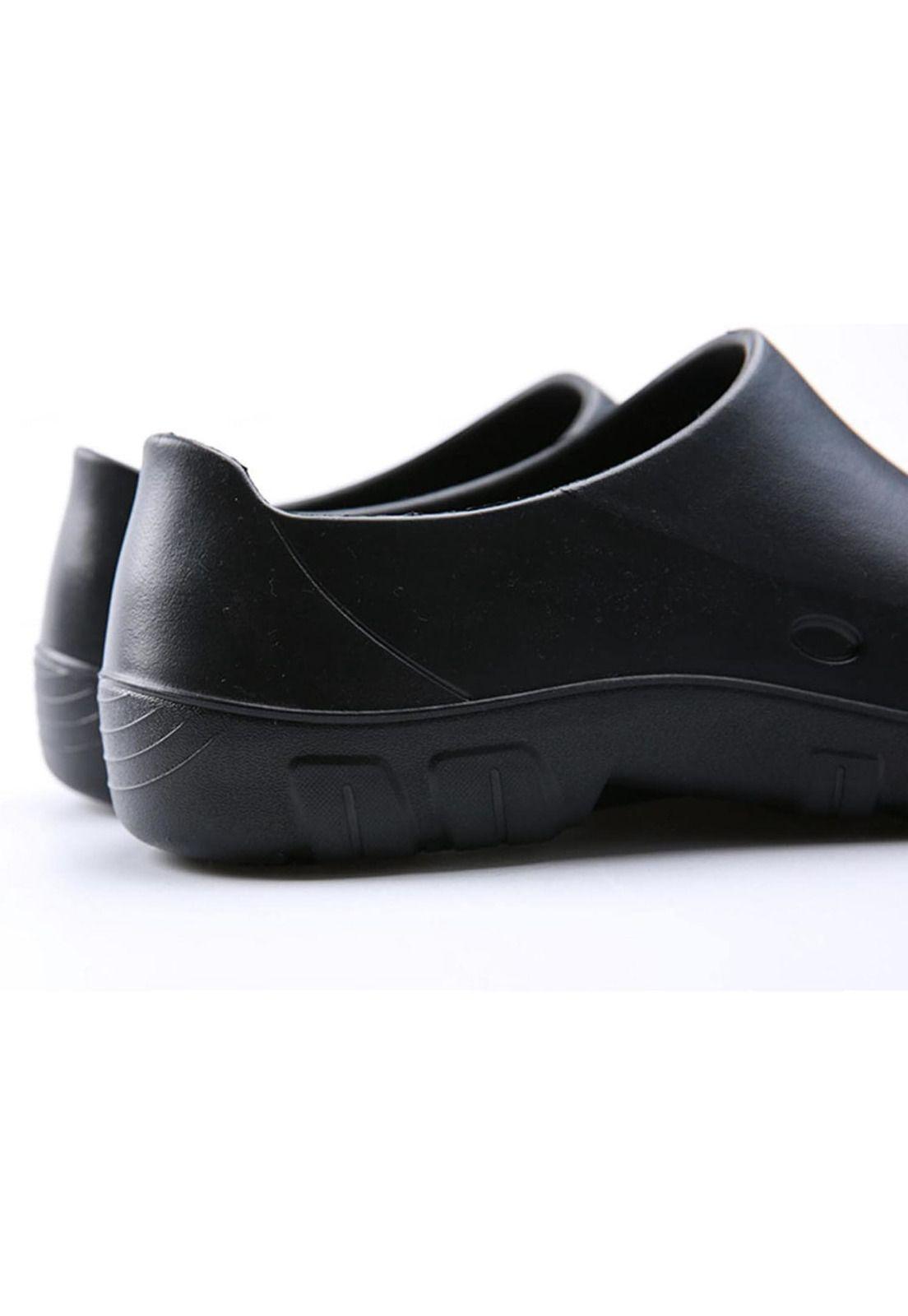 Zapato Zueco Antideslizante Cocina de Seguridad Punta Acero-2