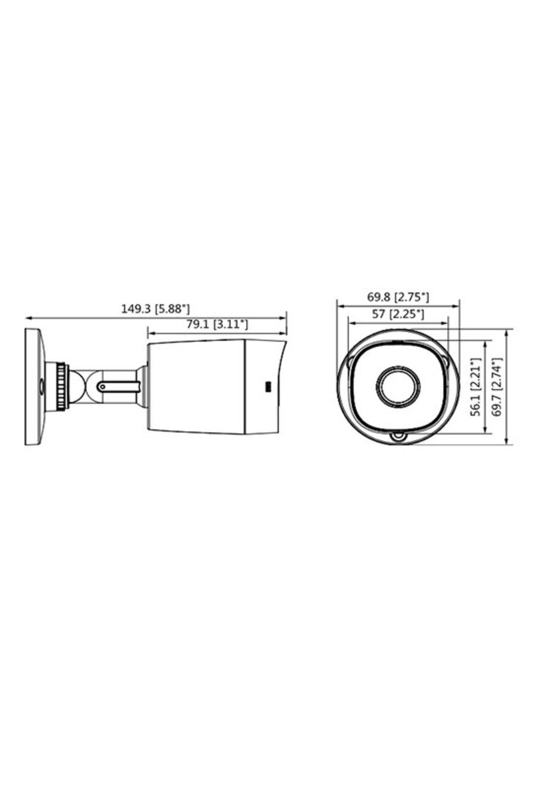 Cámara Bala Dahua DH-HAC-B1A21N-0360B 2MP Vis Noct-3