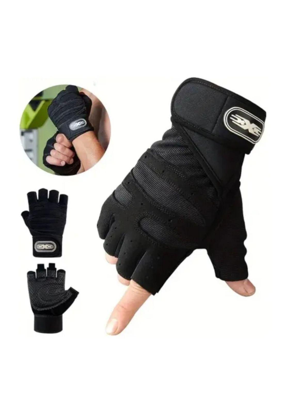 Guantes Gimnasio Levantamiento Pesas Entrenamiento Trekking-0