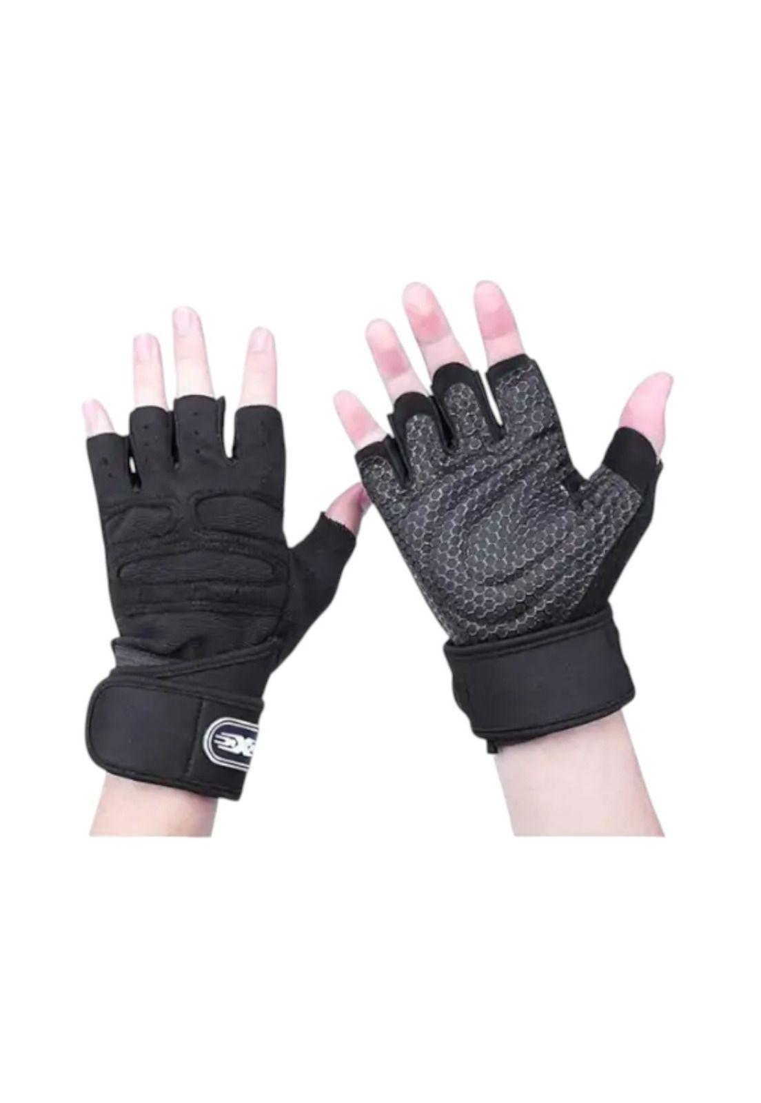 Guantes Gimnasio Levantamiento Pesas Entrenamiento Trekking-2