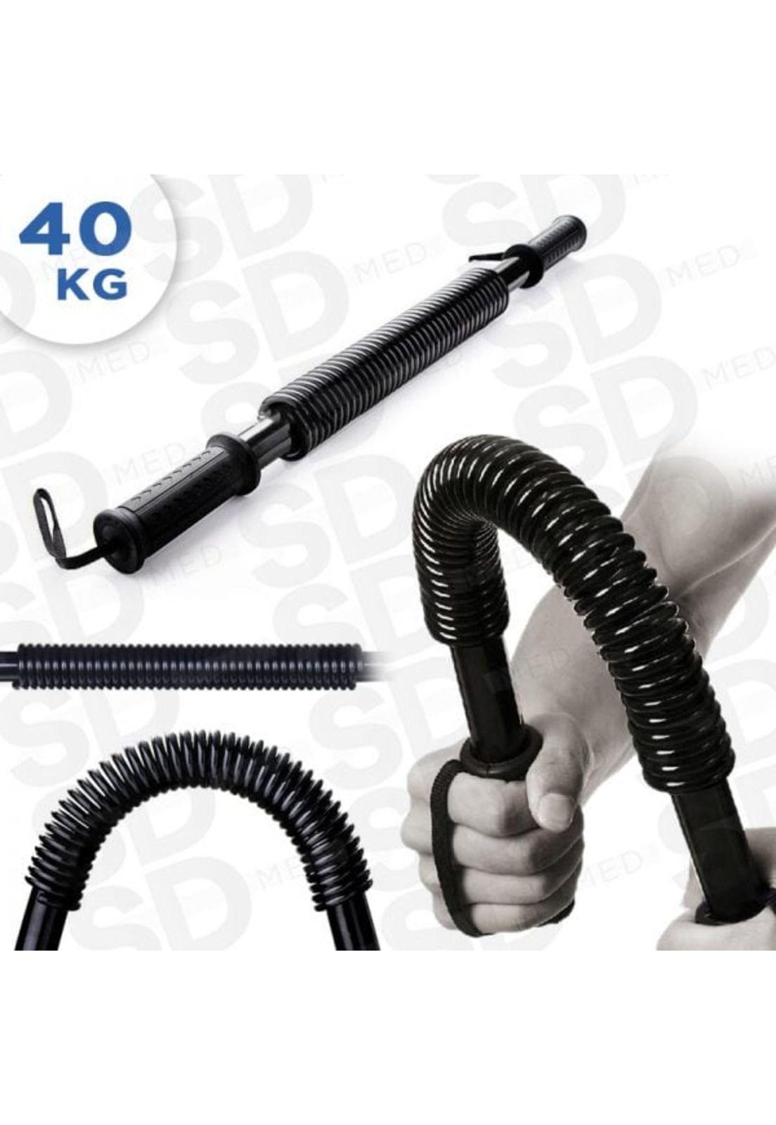 Barra Torsion Muscular 40 Kg Ejercicio Brazo Fitness-4