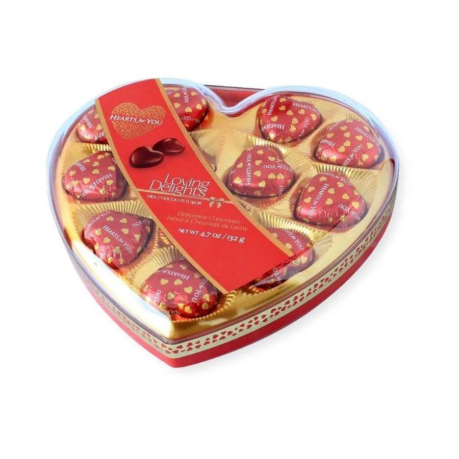 Bombones De Chocolate Hearts For You Loving Delights 12un-2
