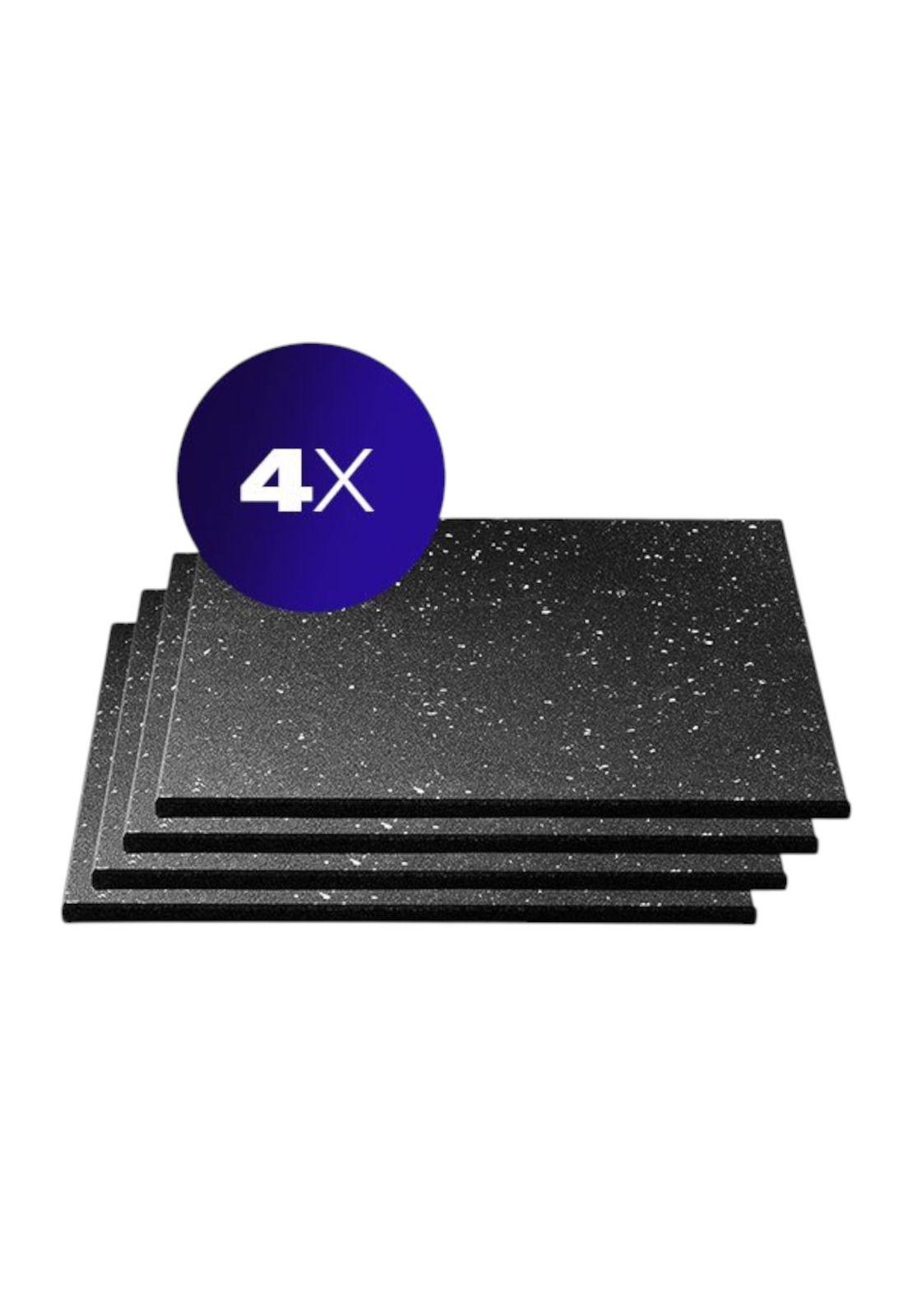 Piso Caucho Gimnasio 50x50cm X Grosor 25mm-0