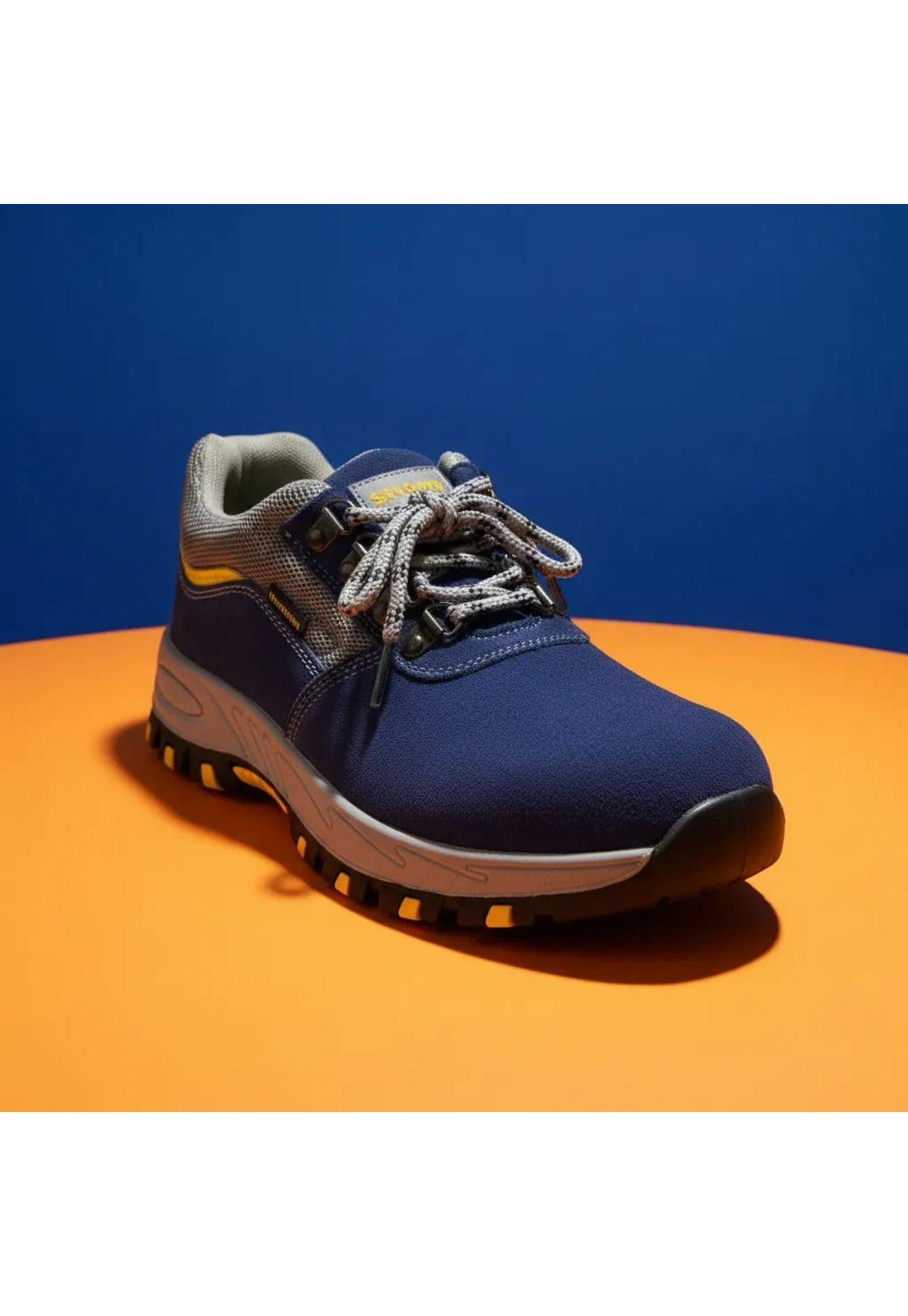 Zapatos De Seguridad Punta De Acero Trabajo Unisex-2