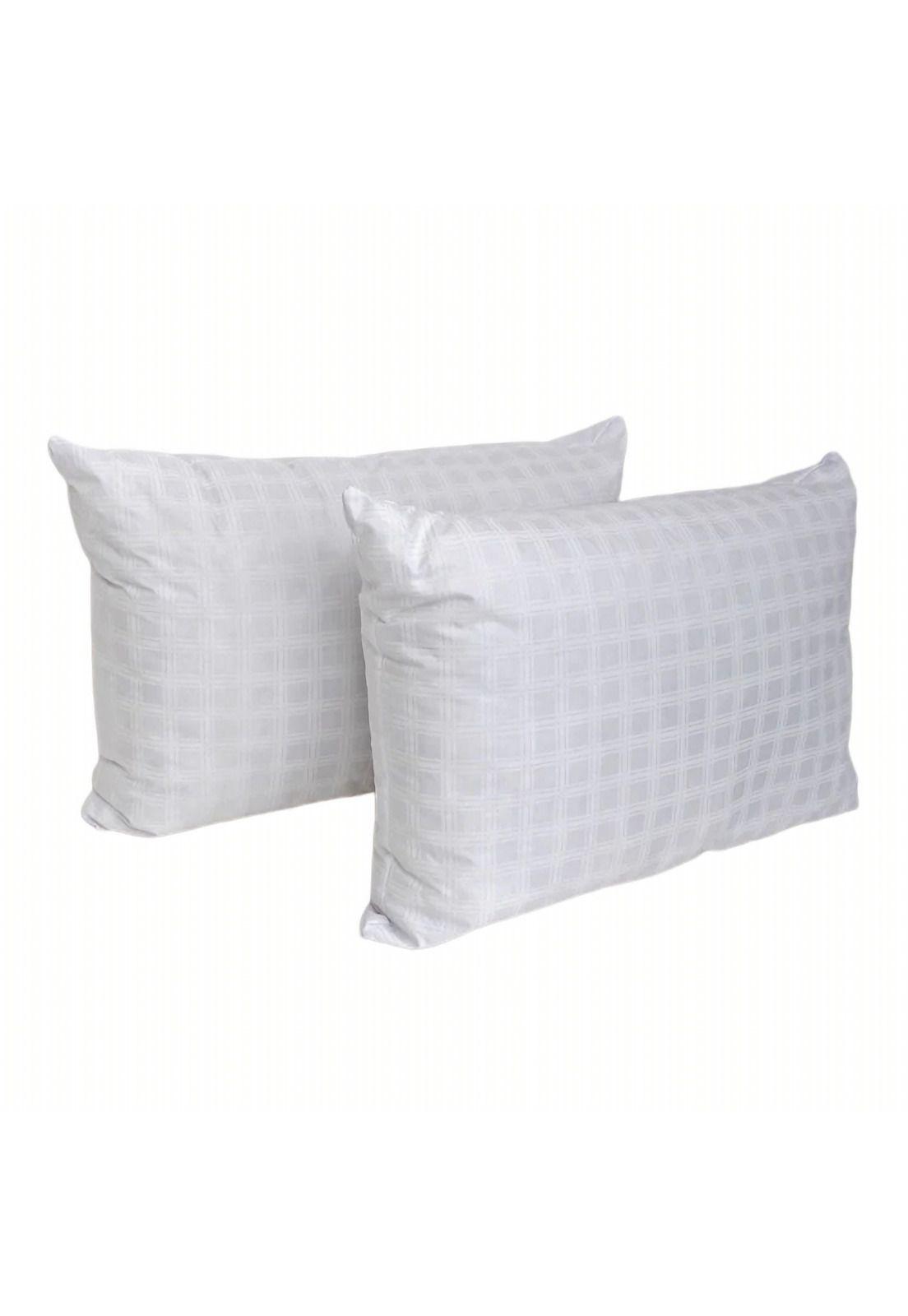 Pack 2 Almohadas 50 x 70 Cm Microfibra 550 Gr-0