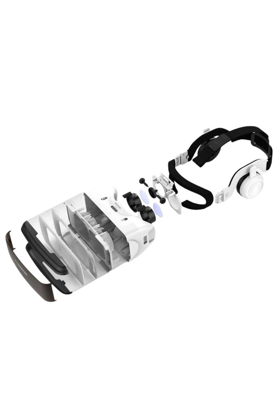 Lentes Realidad Virtual 3d Vr + Audifonos + Control Remoto-1