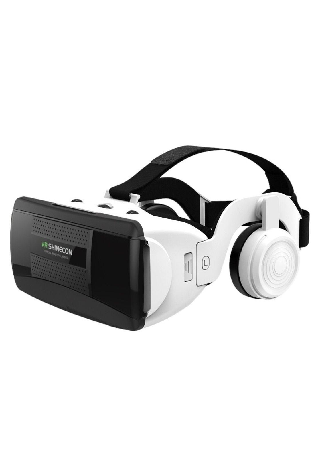 Lentes Realidad Virtual 3d Vr + Audifonos + Control Remoto-3