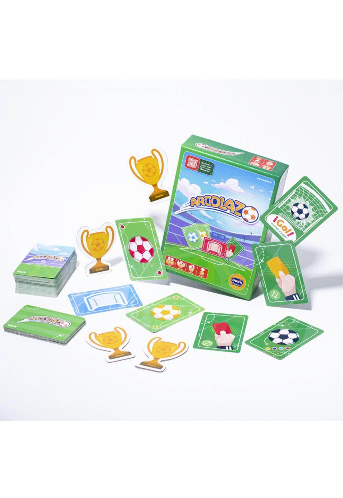 Juego De Mesa Futbol Arcolazo Dactic-2