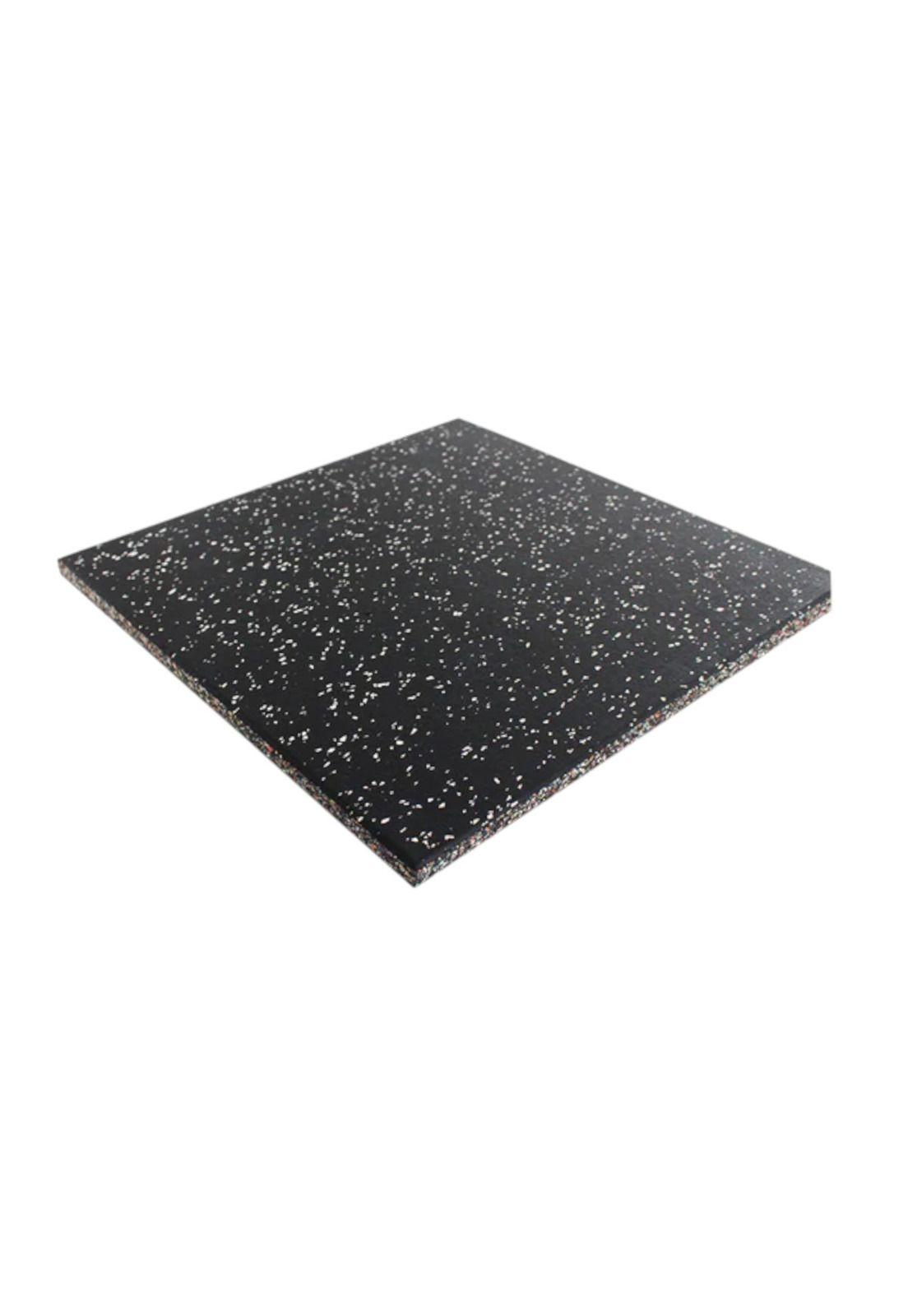 Piso Caucho Gimnasio Alto Trafico 100x100cm X 25mm-2