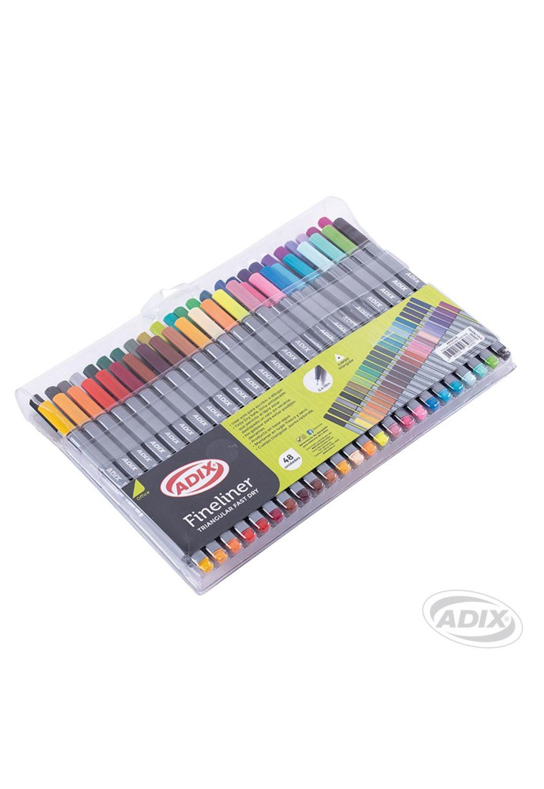 Libro de colorear mandalas y set de lápices Fineliner para adultos y niños-4