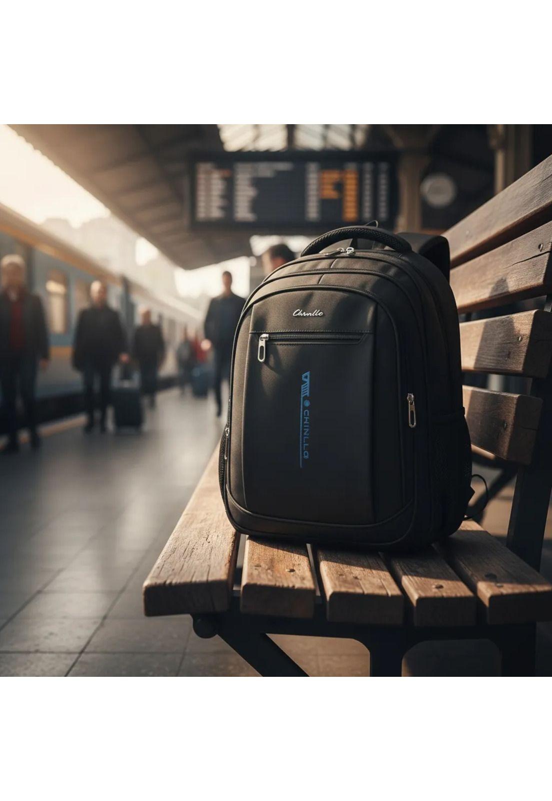 Mochila Universitaria Escolar Impermeable Usb Reforzada-2