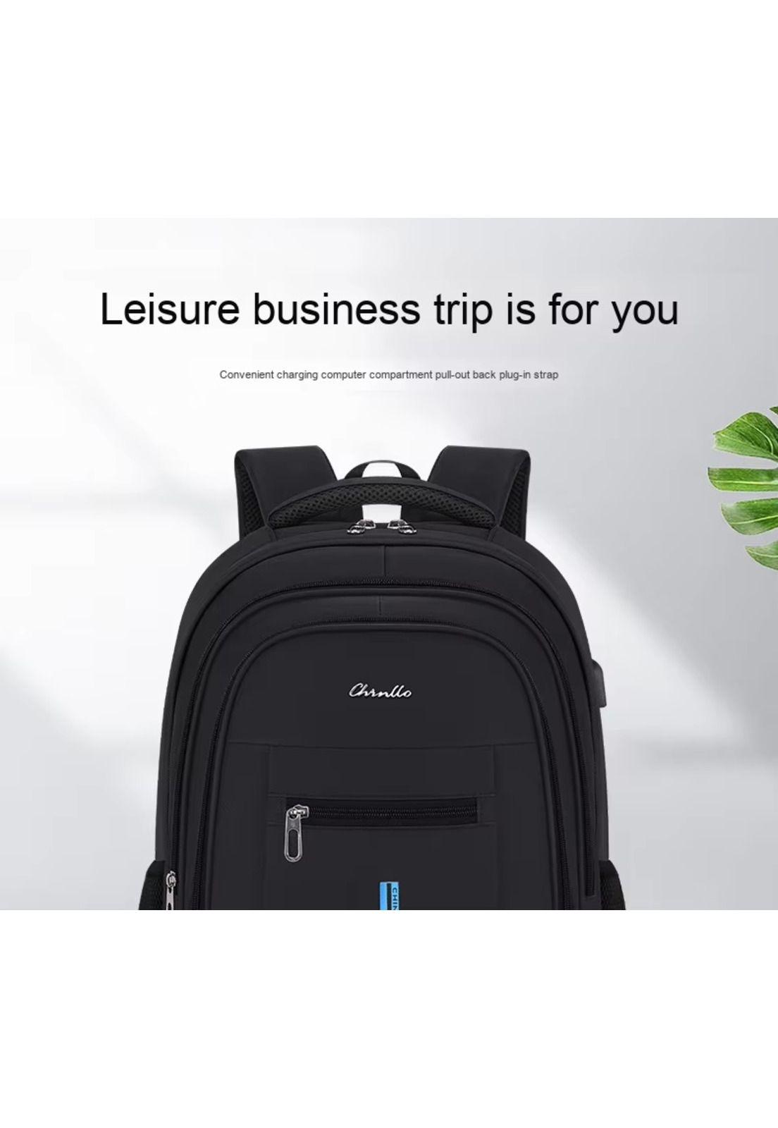 Mochila Universitaria Escolar Impermeable Usb Reforzada-3