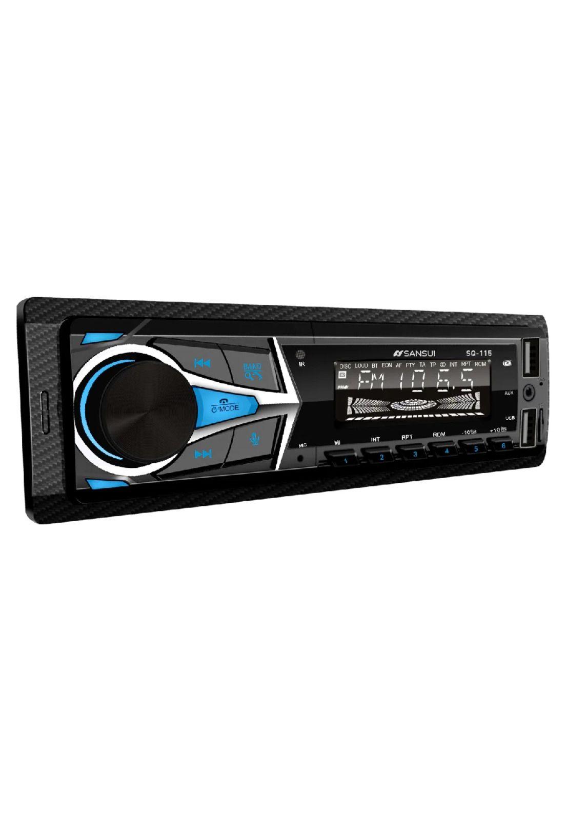Radio Auto Sansui Sq-115 con USB y Bluetooth-1
