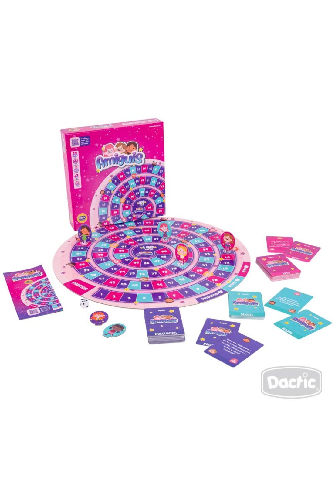 Juego de Mesa Amiguis Retos y Risa entre Amigos Dactic-0