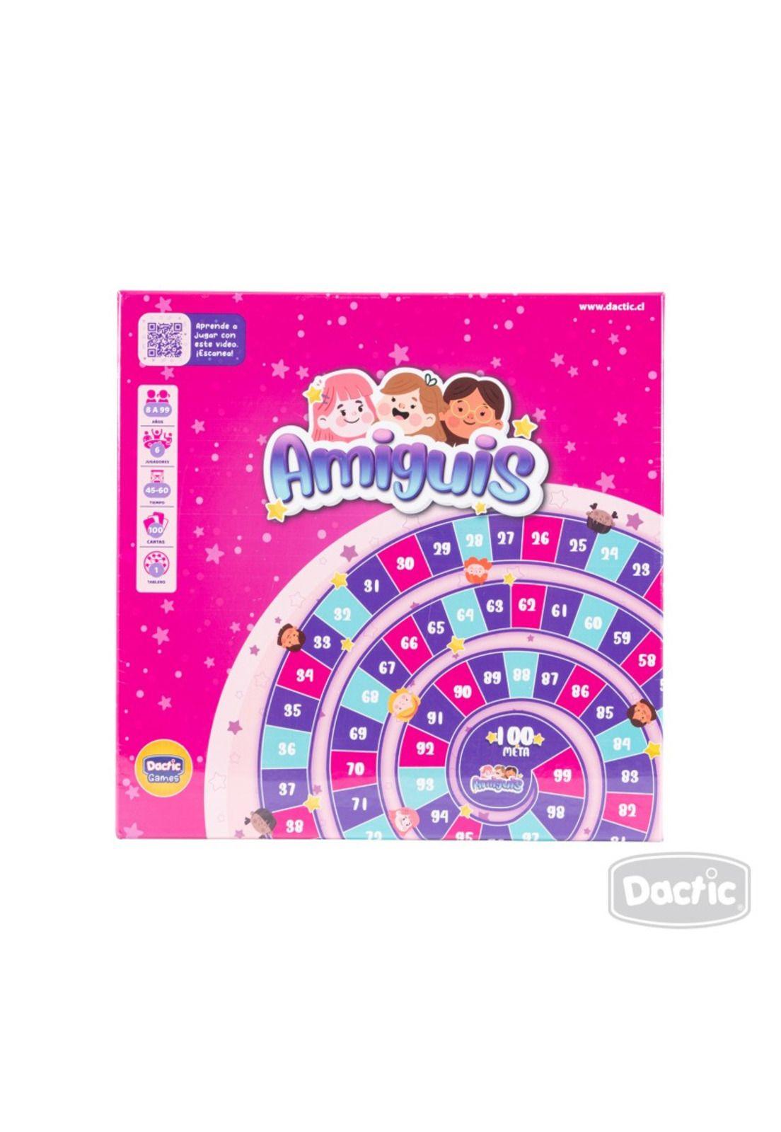 Juego de Mesa Amiguis Retos y Risa entre Amigos Dactic-3