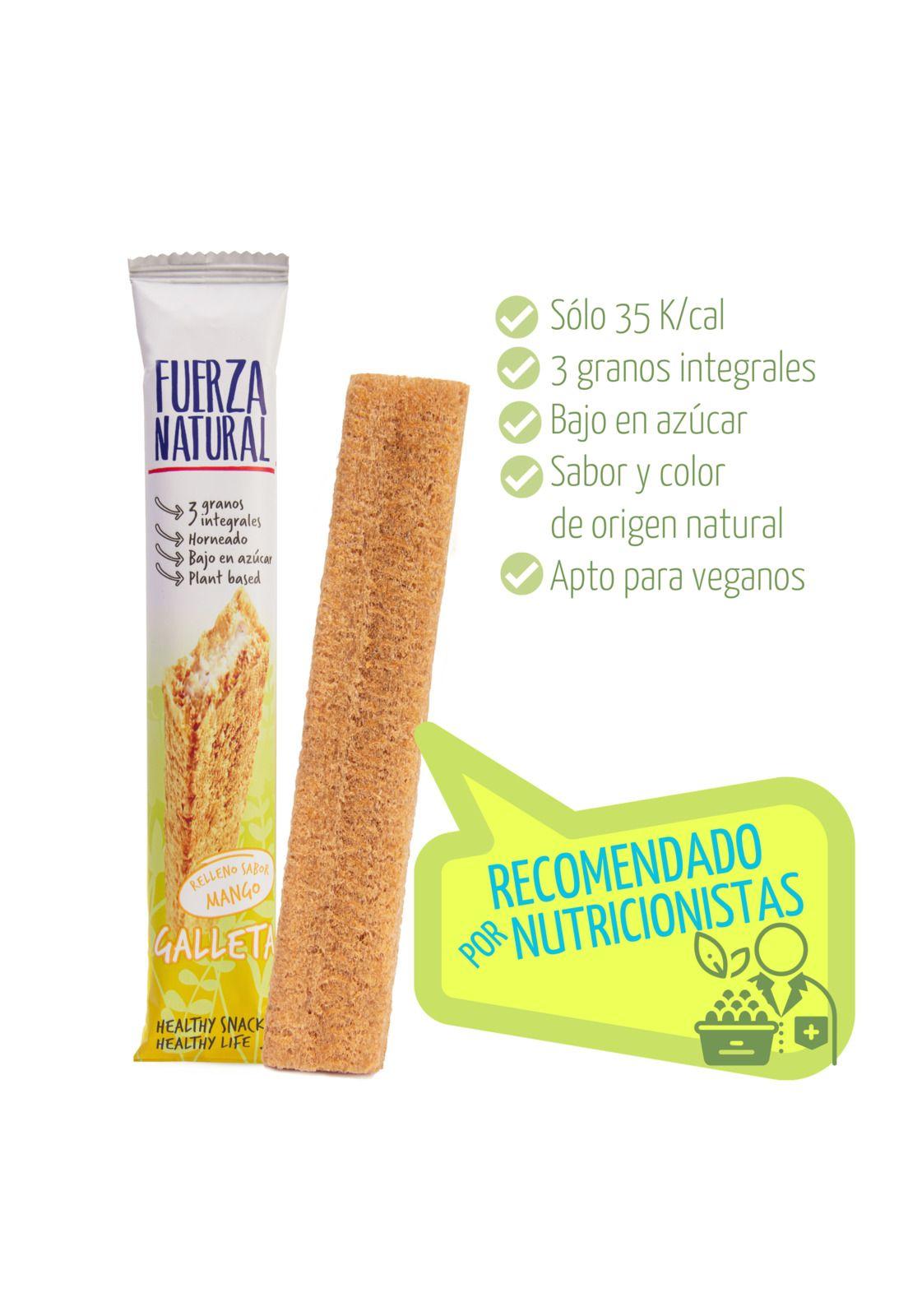 Pack 24 Galletas Snacks Saludables Mango Sin Sellos-2