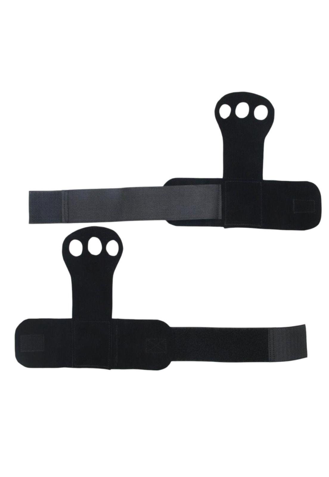 Calleras de Cuero de 3 Dedos para CrossFit Gym y Fitness-1
