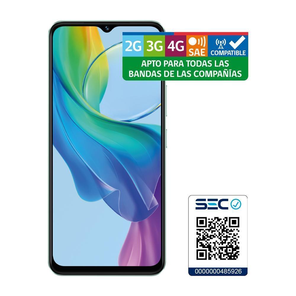 CELULAR VIVO Y03 128GB 4GB RAM LIBERADO ANDROID 14 DUAL SIM VERDE-6