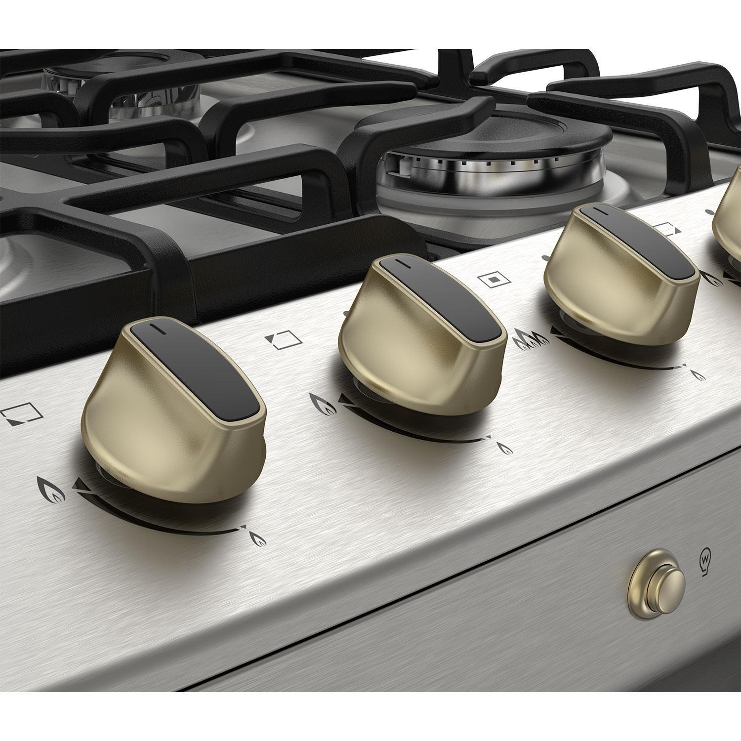 Cocina 5 Quemadores Midea Gas Licuado Mcg-5Qpi30Ns-3
