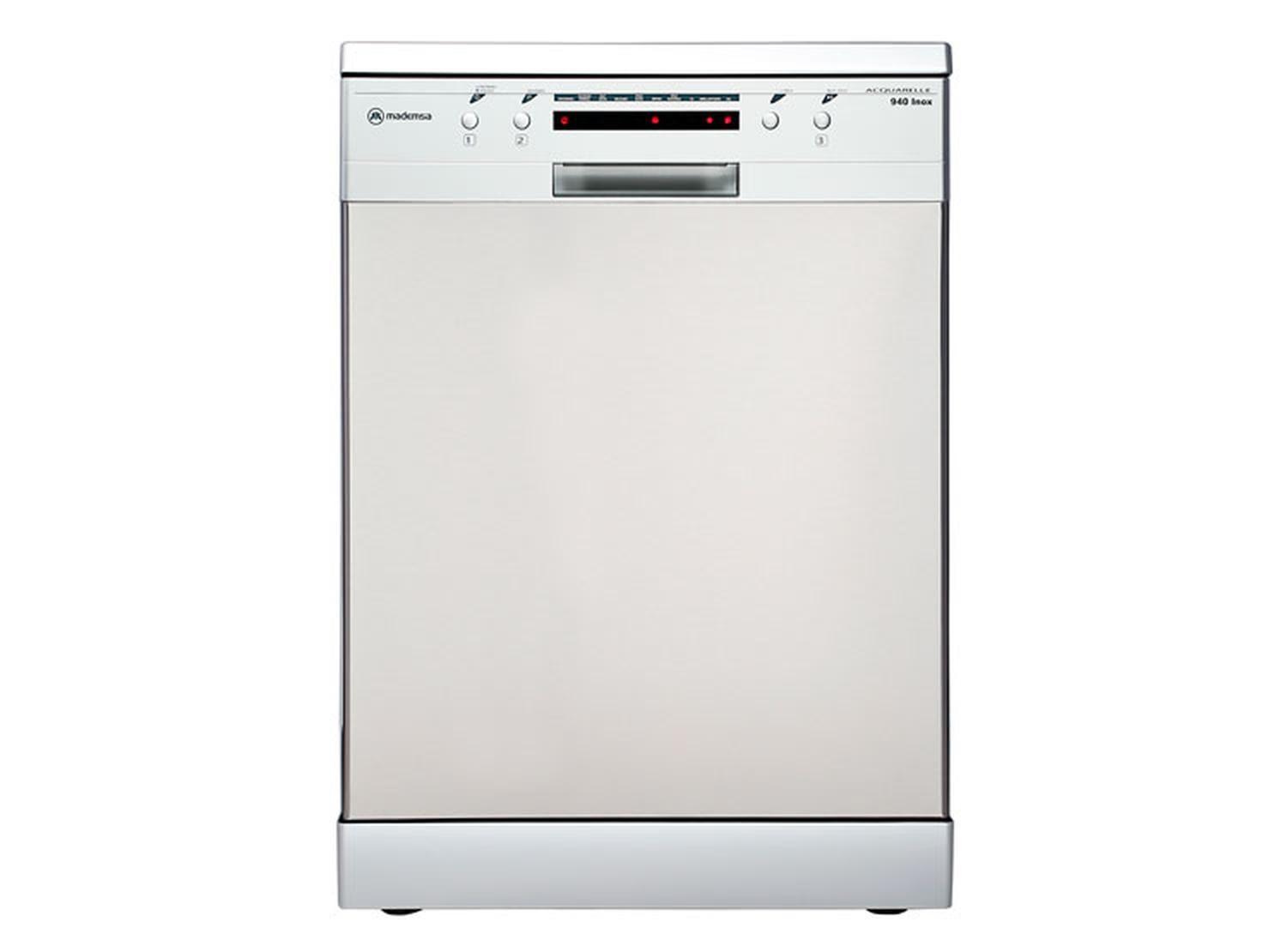 Lavavajilla Mademsa Frontal 12 Cubiertos Acquarelle 940 Inox-0