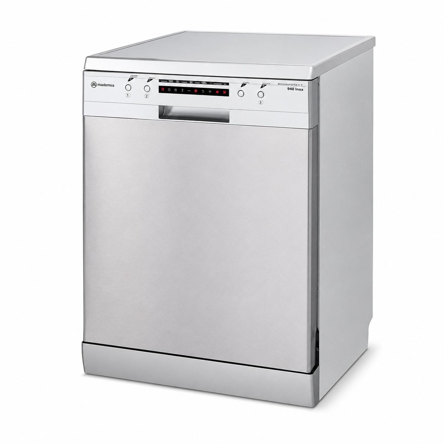 Lavavajilla Mademsa Frontal 12 Cubiertos Acquarelle 940 Inox-1