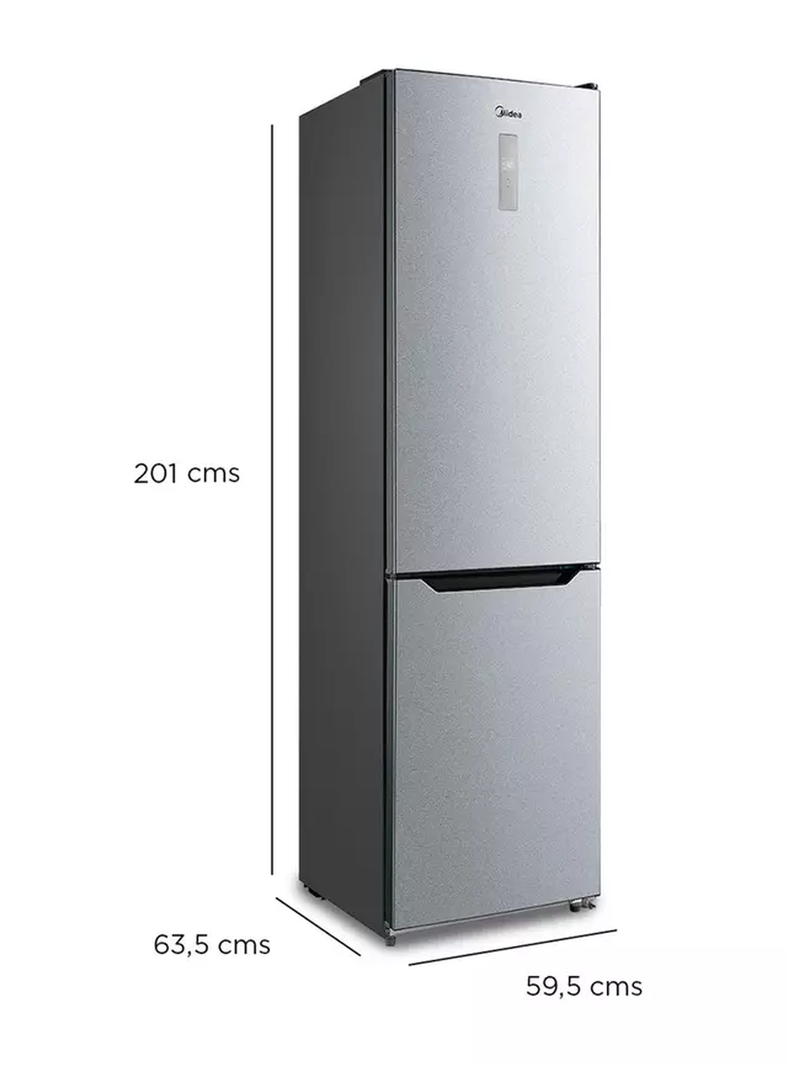 Refrigerador Midea Bottom Freezer No Frost 330 Litros MDRB489MTE50-4