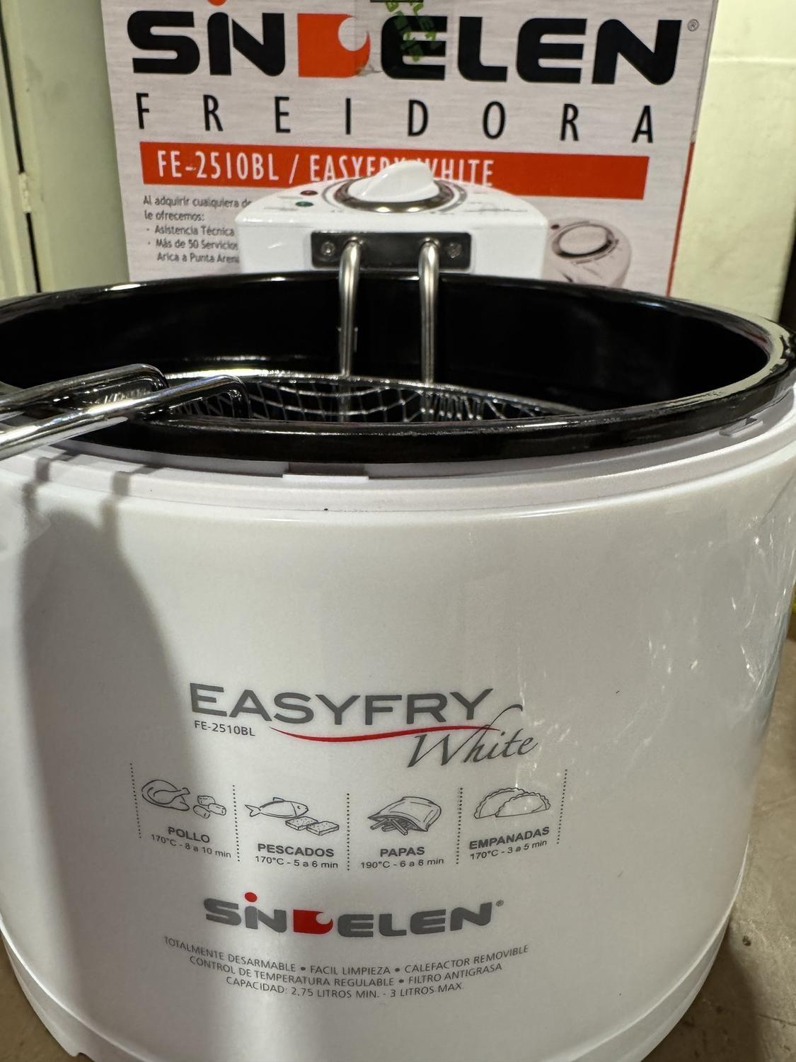 Freidora Electrica Sindelen FE-2510BL Blanca-4