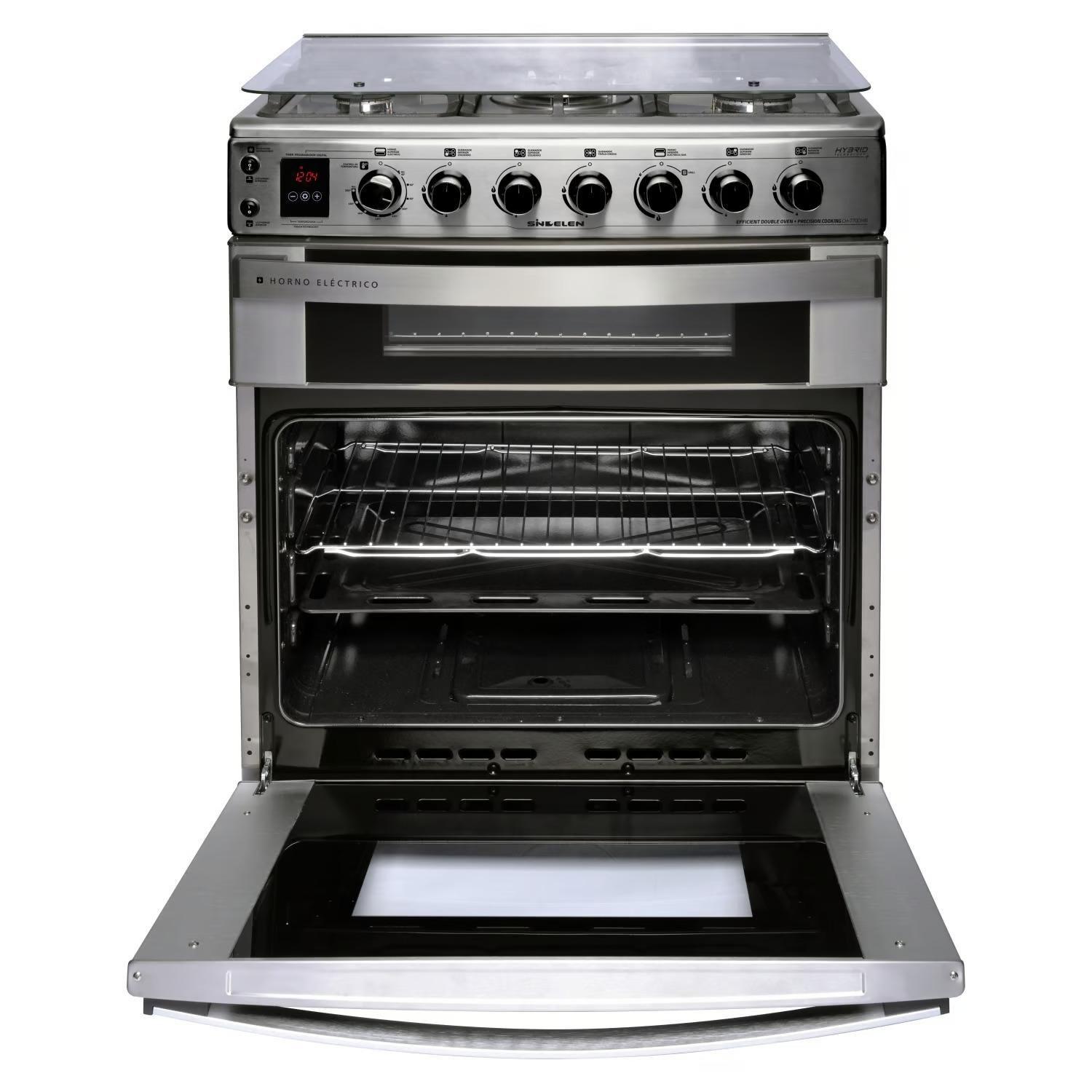 Cocina 5 Quemadores Doble Horno Gas Licuado Sindelen Ch-770Dhin-3